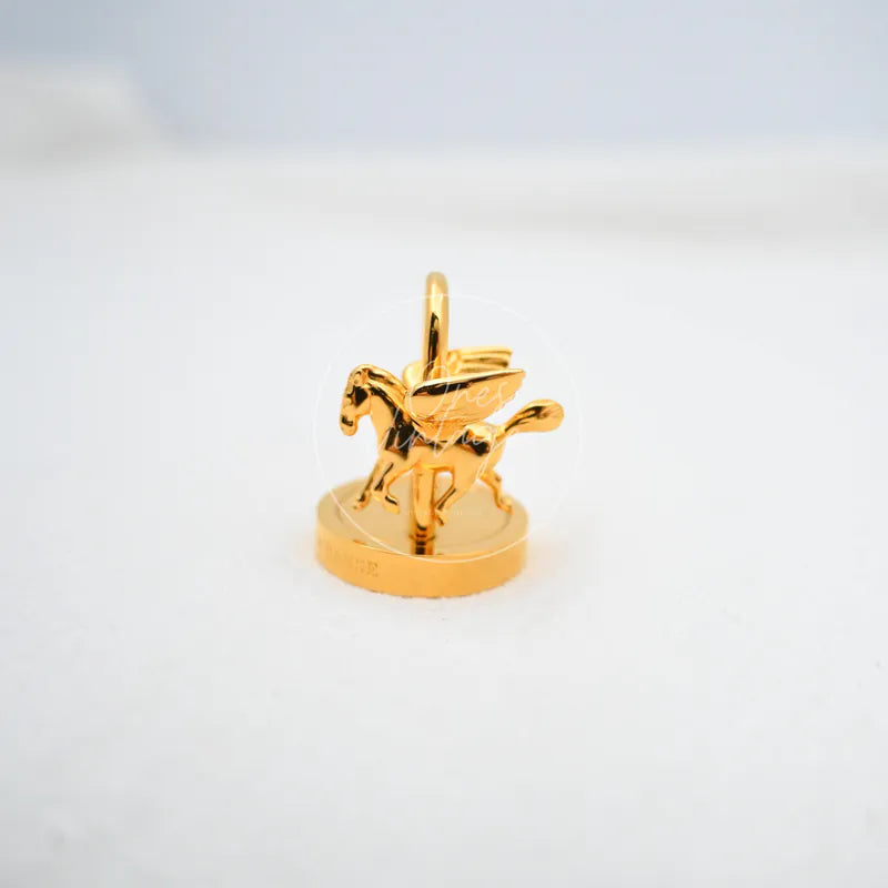 [Pre-owned] Hermes Pegasus Cadena Charm