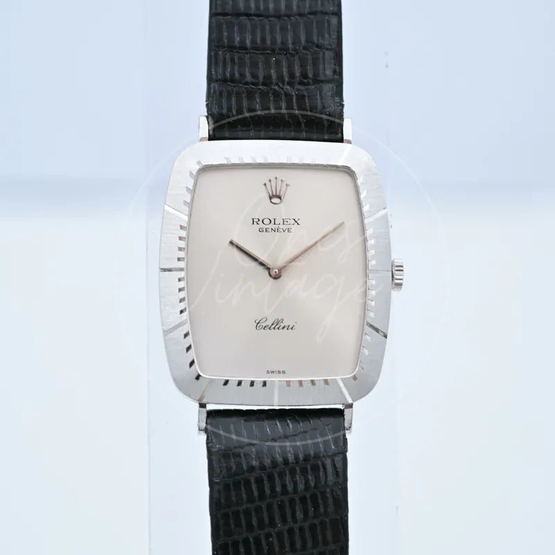 [Pre-owned] Rolex Cellini White Gold Dress Watch