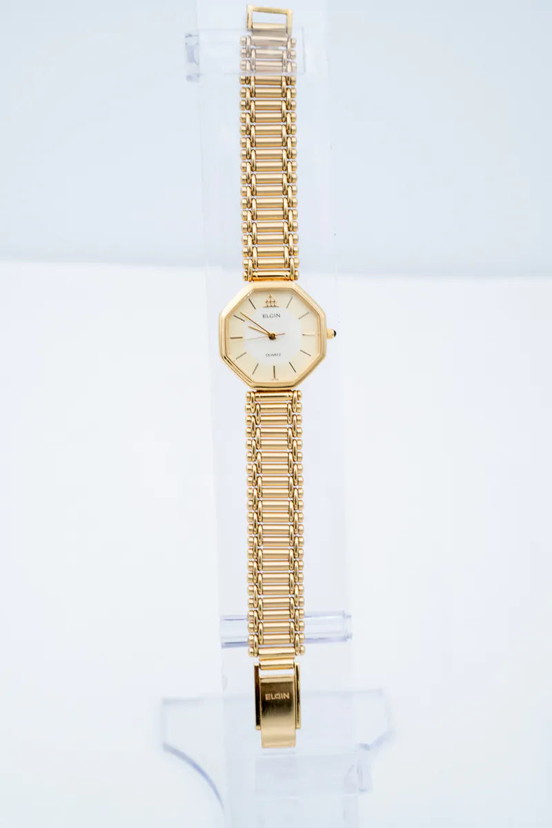 [Pre-owned] Elgin Octagon Ladies Watch