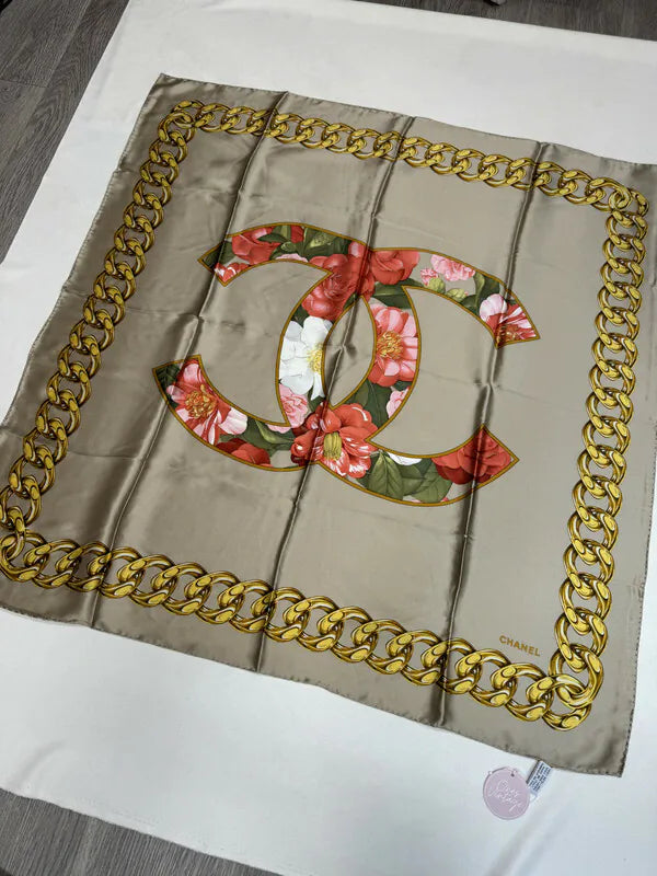 [Pre-owned] Chanel Vintage Scarf
