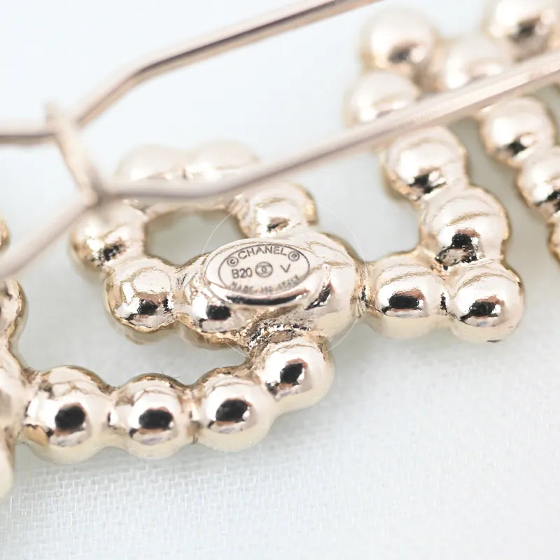 [Pre-owned] Chanel CC Bow Hair Clip