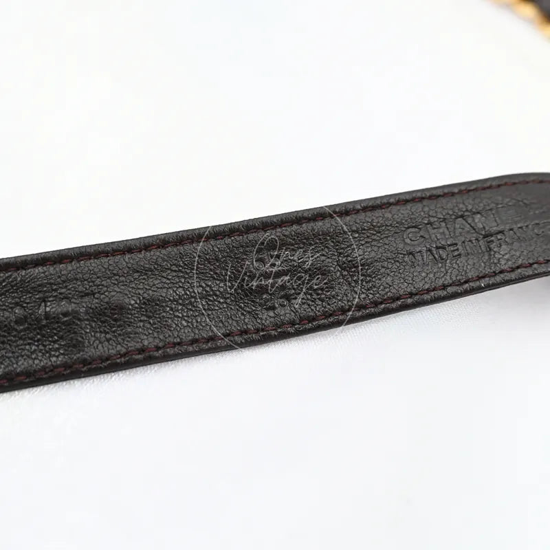 [Pre-owned] Chanel Gold Metal Chain Belt