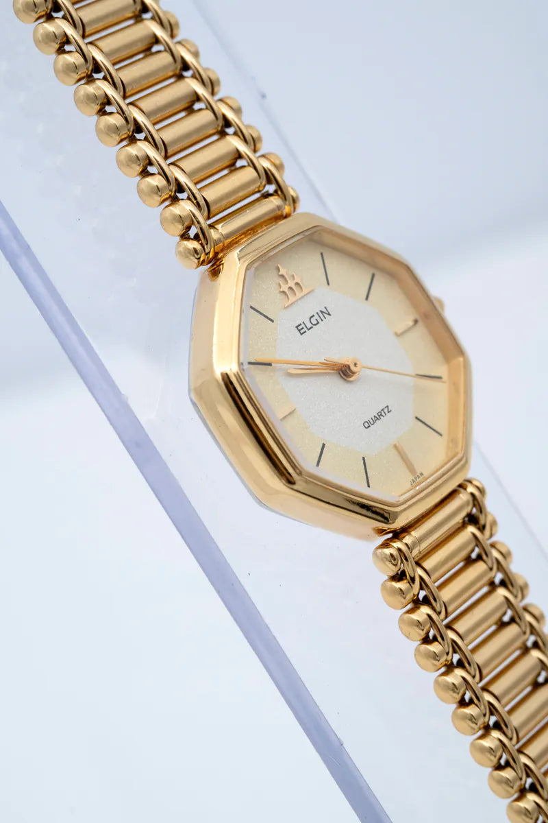 [Pre-owned] Elgin Octagon Ladies Watch
