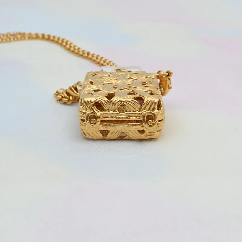 [Pre-owned] Chanel Perfume Bottle Necklace