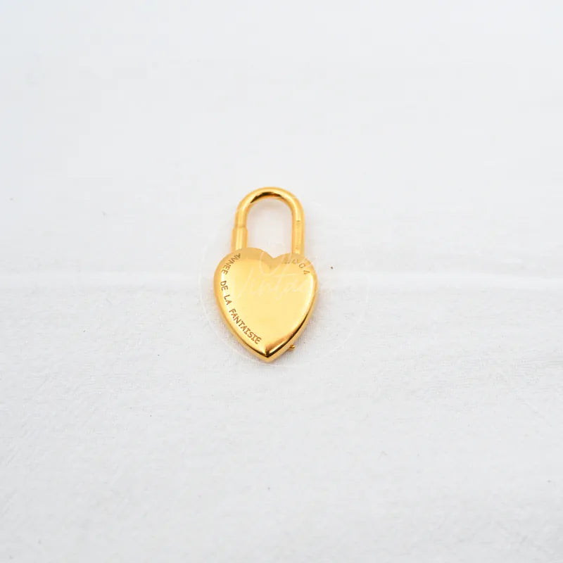 [Pre-owned] Hermes Année De La Fantaisie Cadena Gold Lock