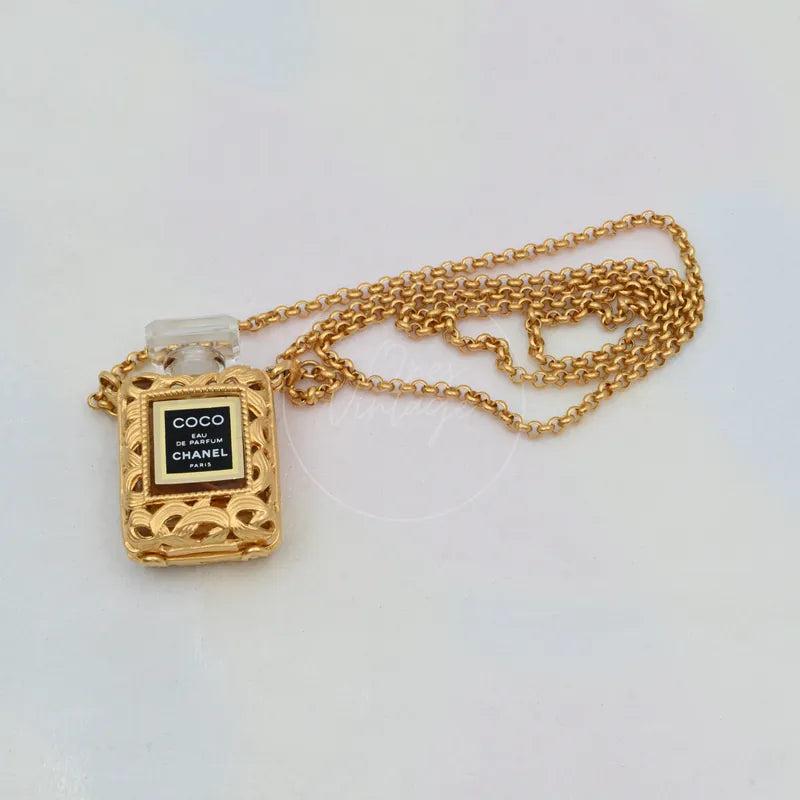 [Pre-owned] Chanel Perfume Bottle Necklace
