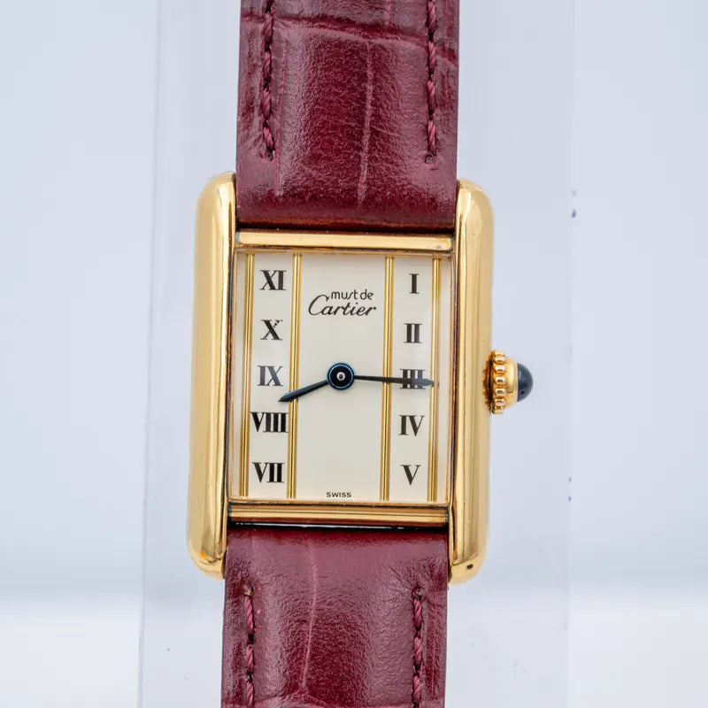 [Pre-owned] Cartier Must de Vermeil Tank