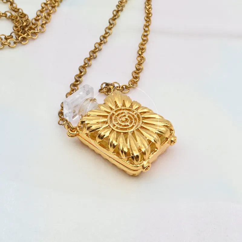 [Pre-Owned] Chanel Vintage N19 Perfume Bottle Necklace