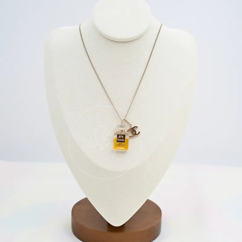 [Pre-owned]Chanel Vintage Coco Perfume Necklace