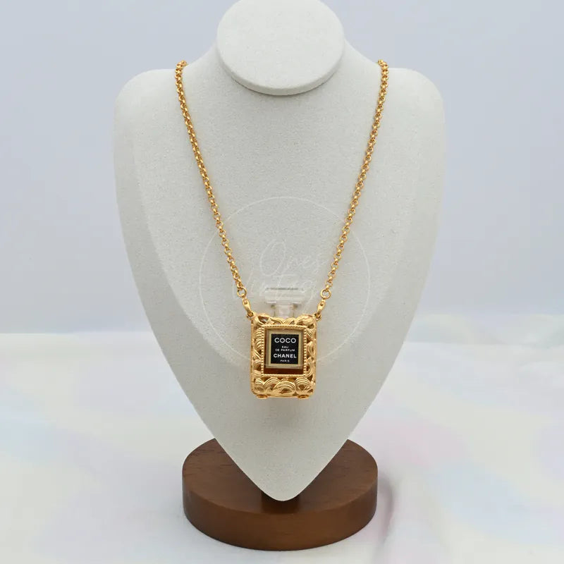 [Pre-owned] Chanel Perfume Bottle Necklace