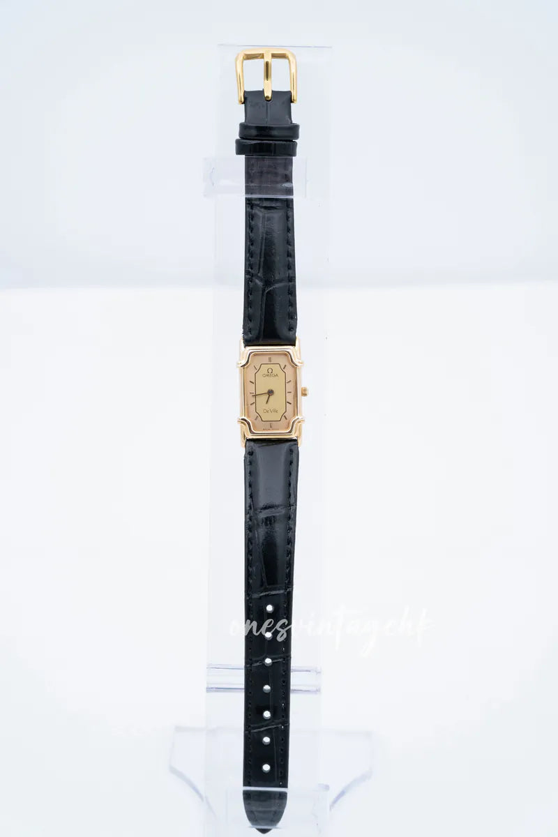 [Pre-owned] Omega De Ville Tank 1450 16mm Quartz Watch