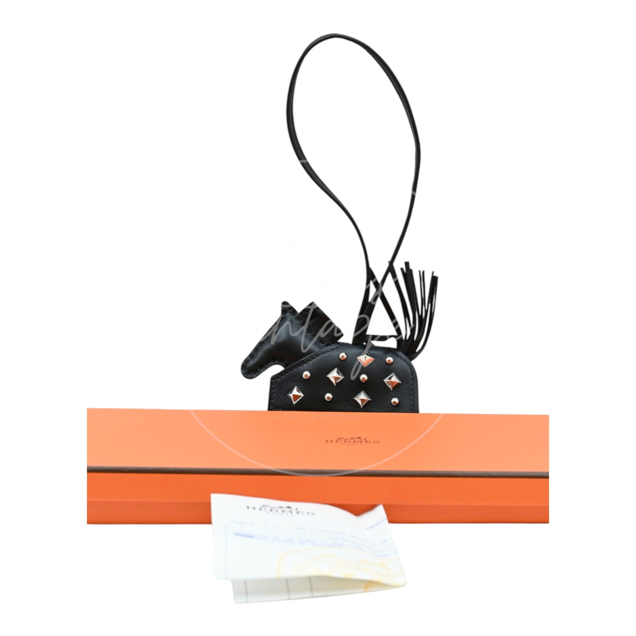 Hermès Rodeo Robeo Rock PM horse bag charm Stamp K