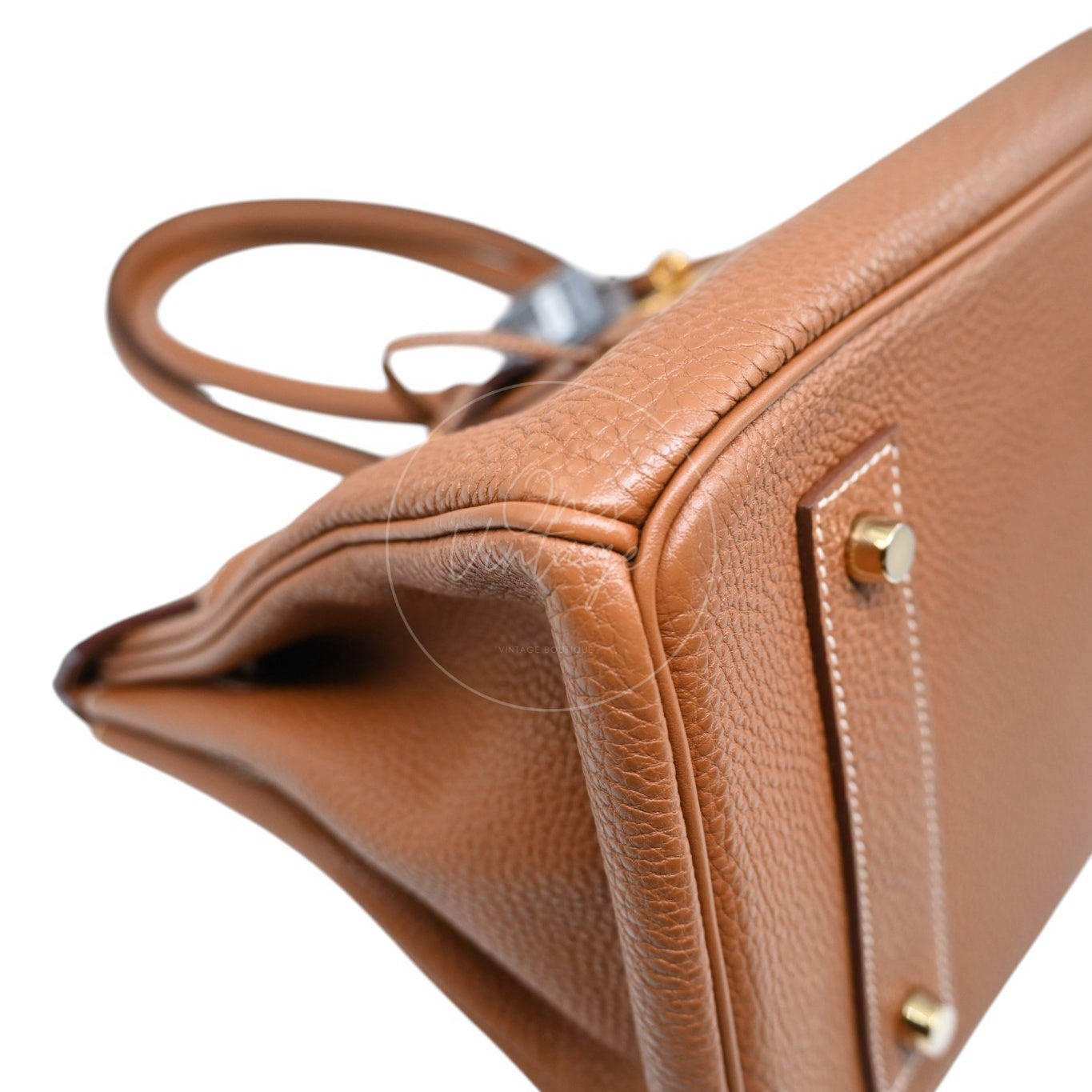 [Pre-owned] Hermes Birkin Shoulder GHW Gold Color Stamp Square N
