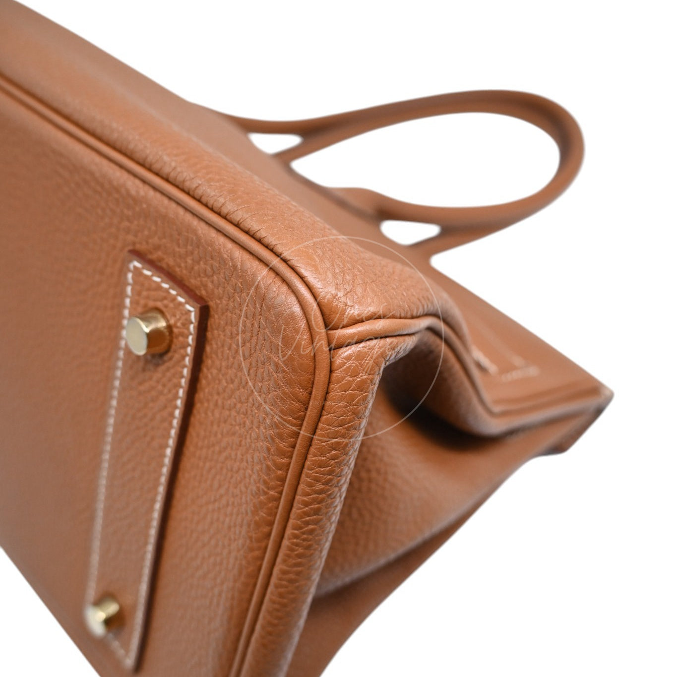 [Pre-owned] Hermes Birkin Shoulder GHW Gold Color Stamp Square N