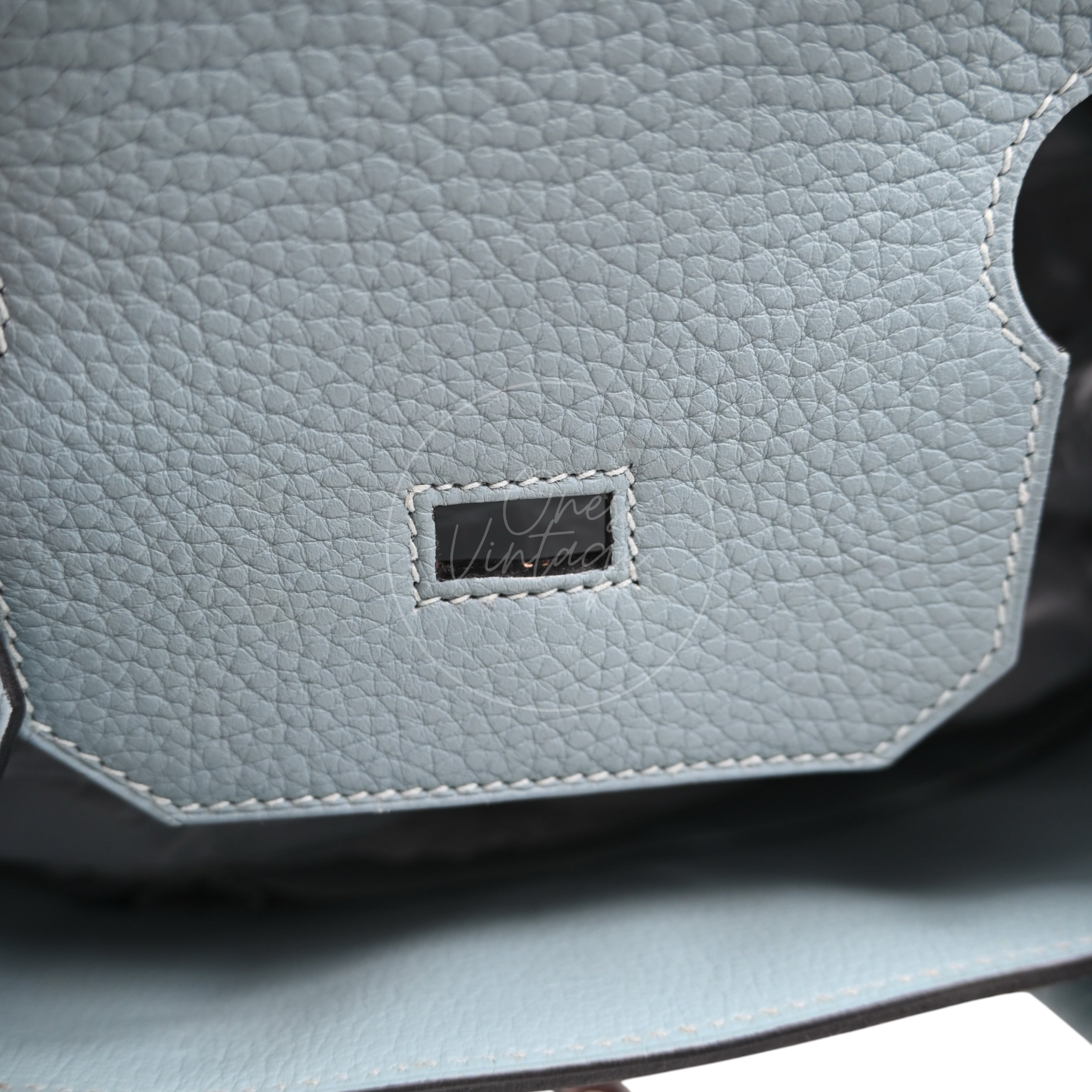 [Pre-owned] Hermes Sky Blue Birkin Shoulder PHW