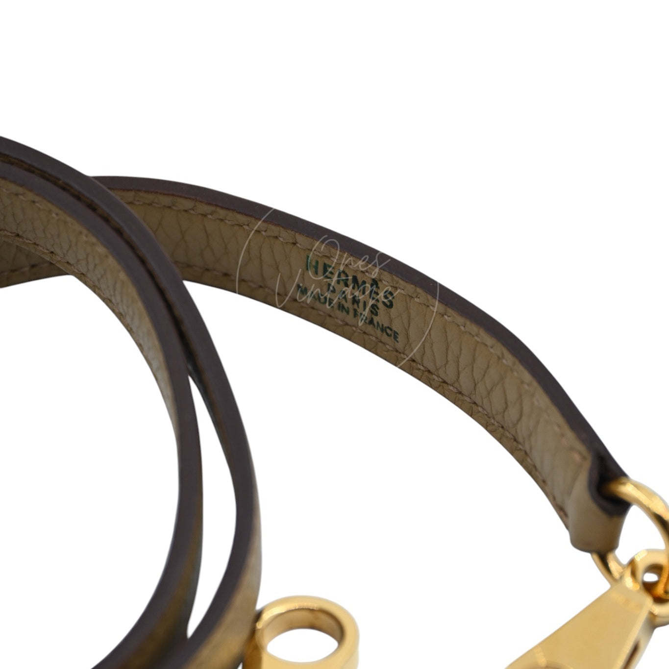 [Pre-owned] Hermes Kelly 28 Togo Light Brown Stamp Square L Handbag