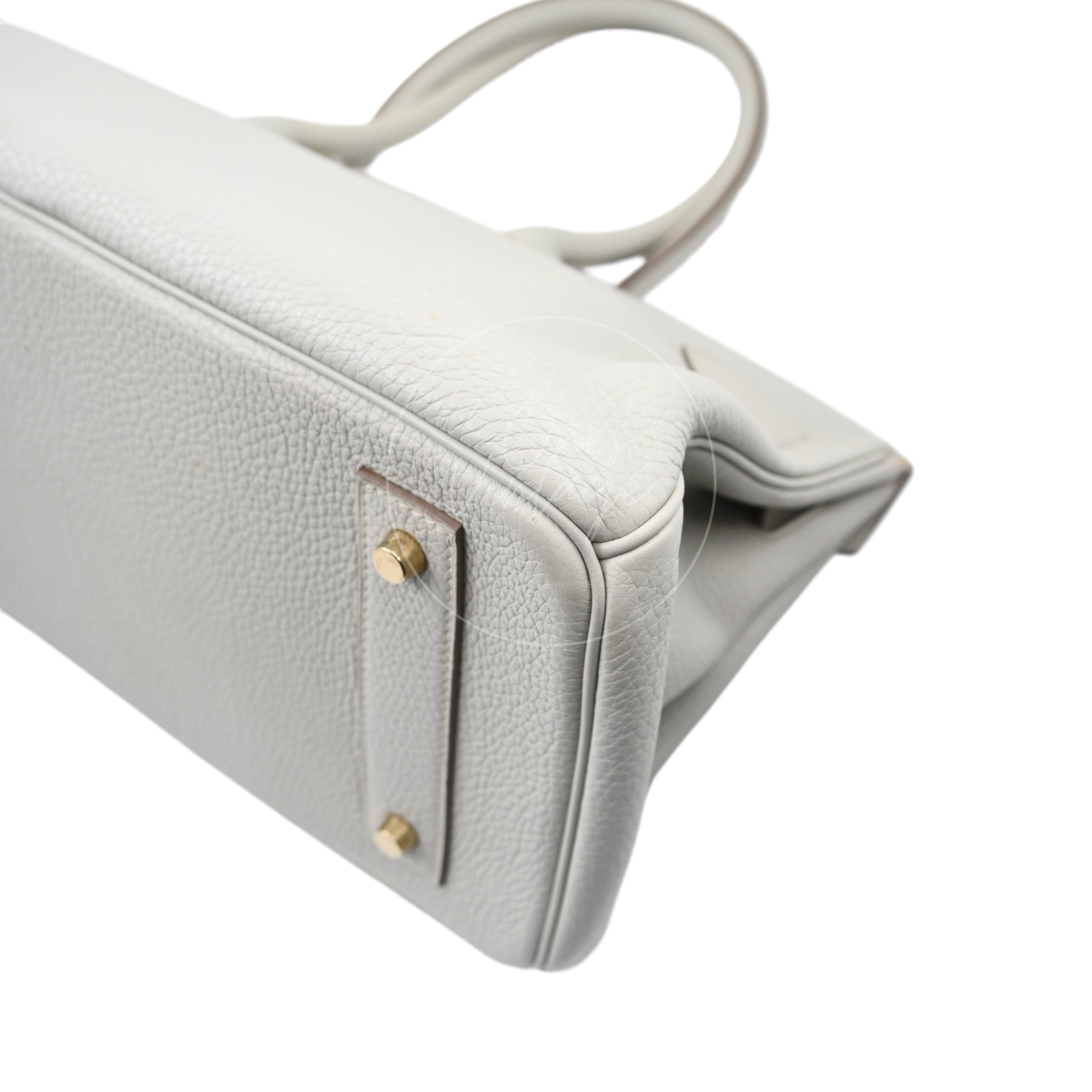 [Pre-owned] Hermes Birkin Shoulder Gris Peale GHW