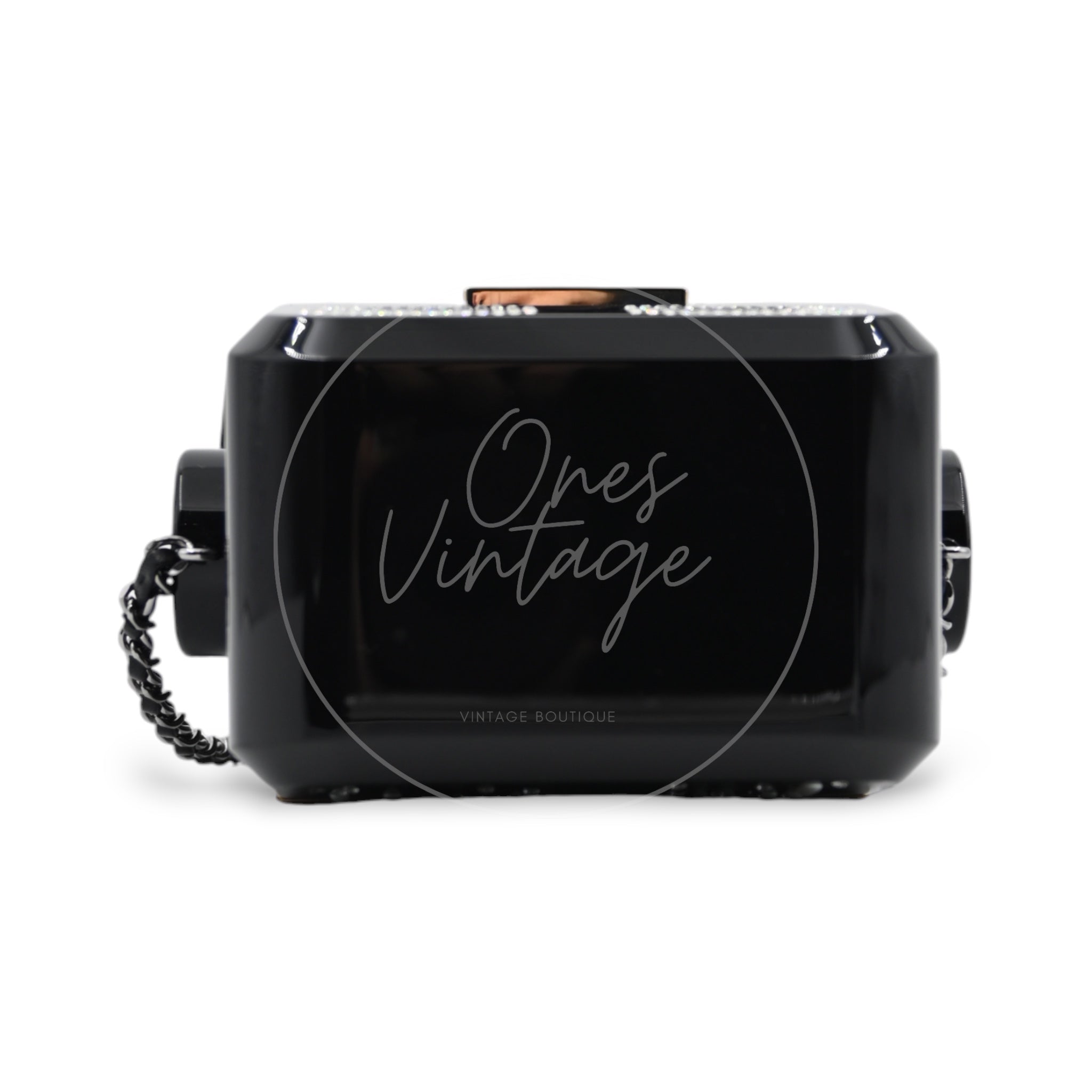 [Pre-owned] Chanel Plexiglass Robot Evening Bag