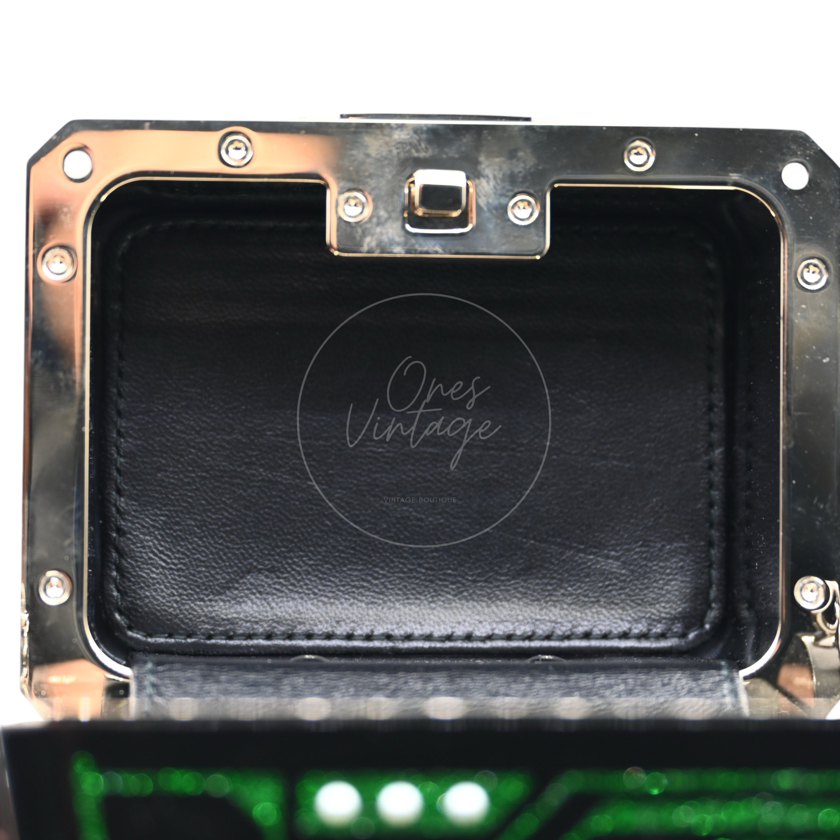 [Pre-owned] Chanel Plexiglass Robot Evening Bag