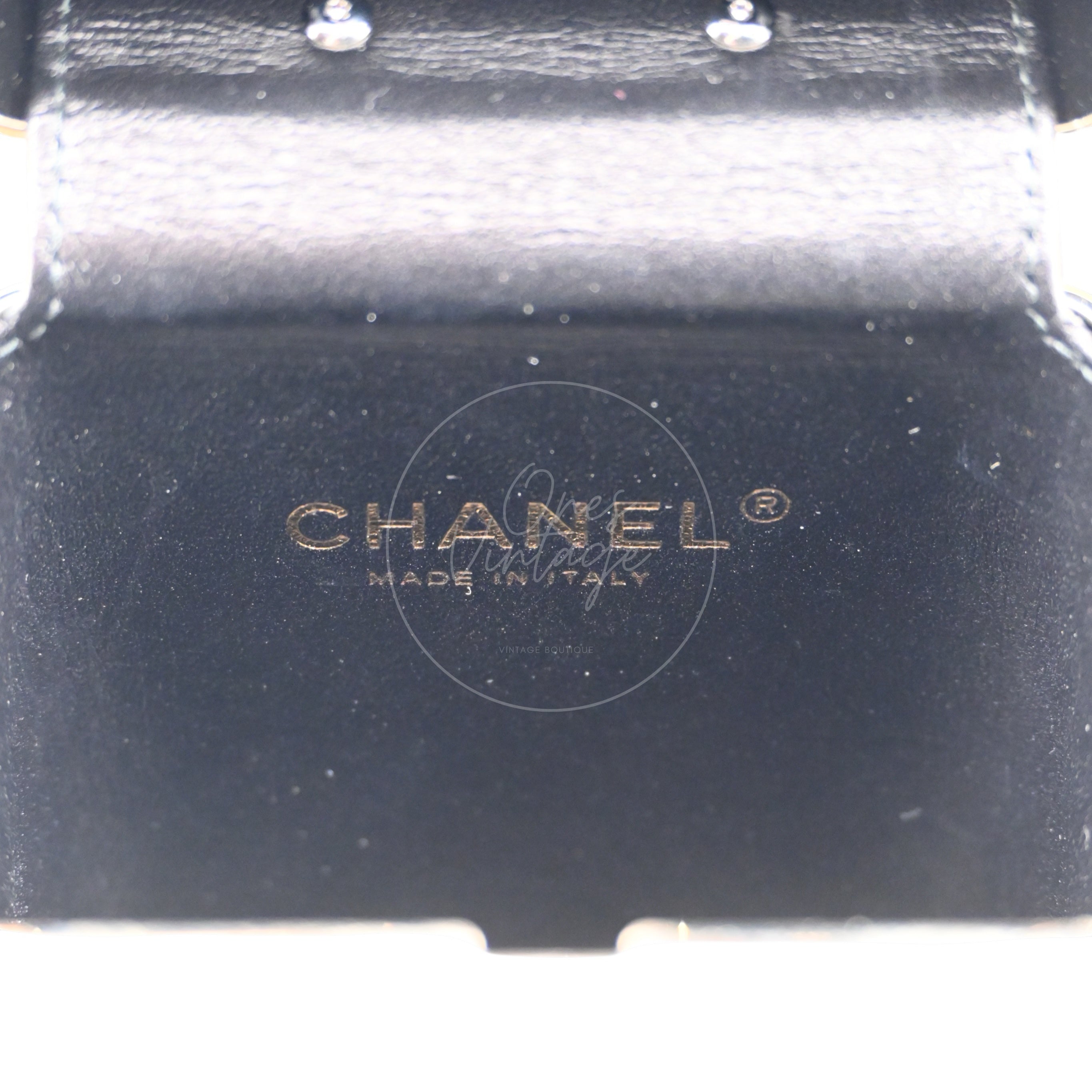[Pre-owned] Chanel Plexiglass Robot Evening Bag