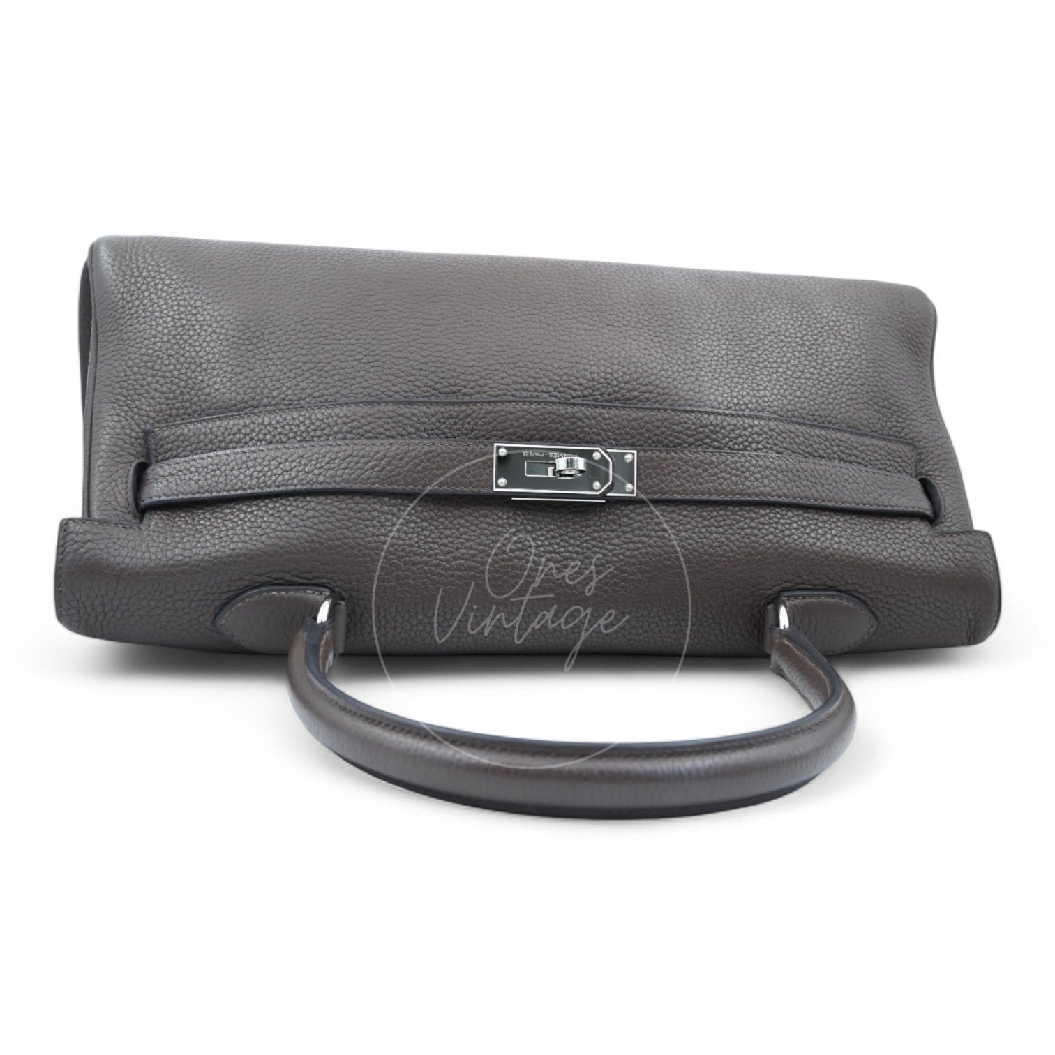 [Pre-owned] Hermes Kelly Shoulder PHW Etoupe Square M