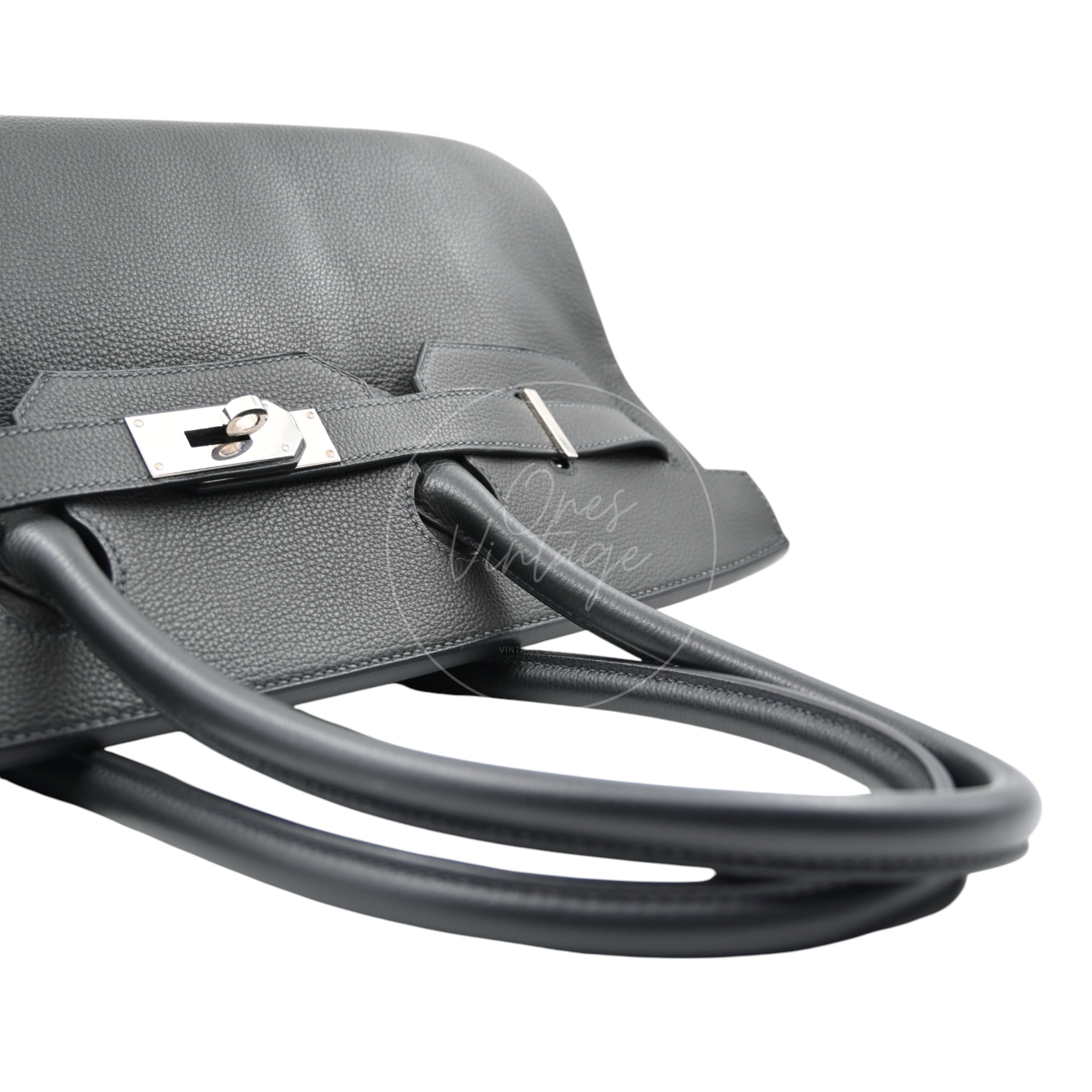 [Pre-owned] Hermes Birkin Shoulder PHW Dark Green