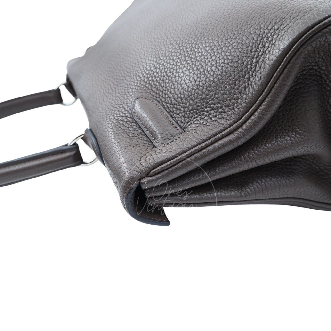 [Pre-owned] Hermes Kelly Shoulder PHW Etoupe Square M