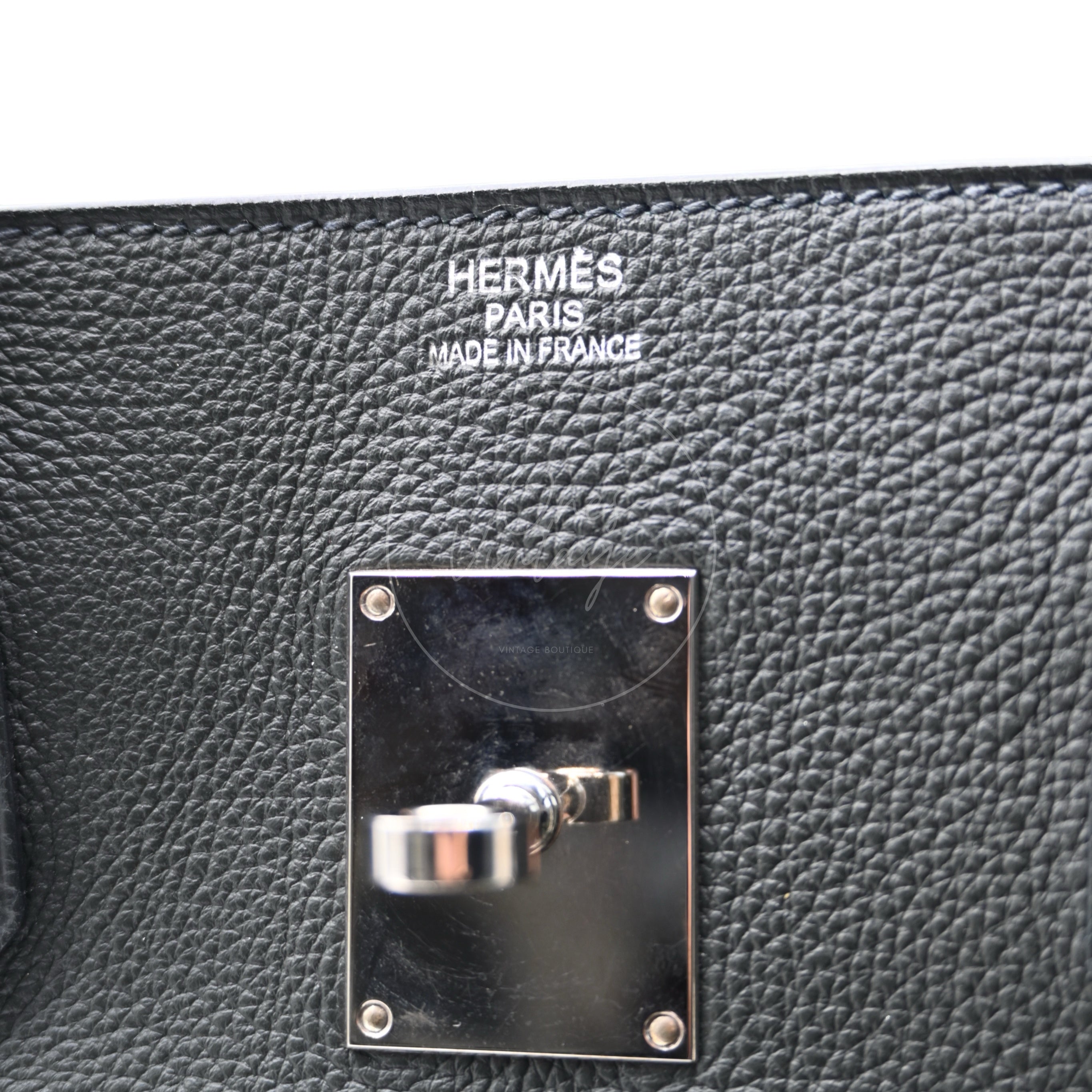 [Pre-owned] Hermes Birkin Shoulder PHW Dark Green