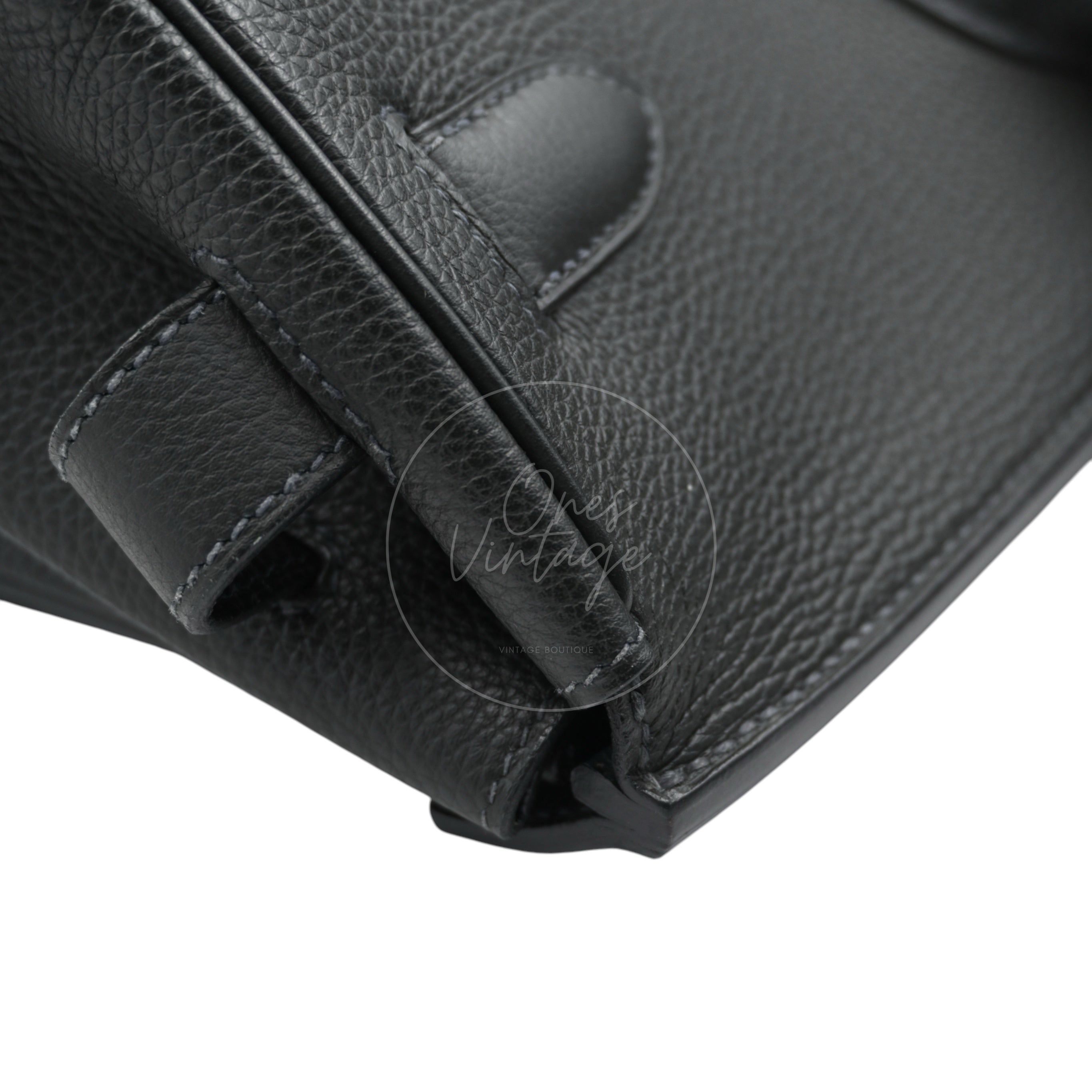 [Pre-owned] Hermes Birkin Shoulder PHW Dark Green