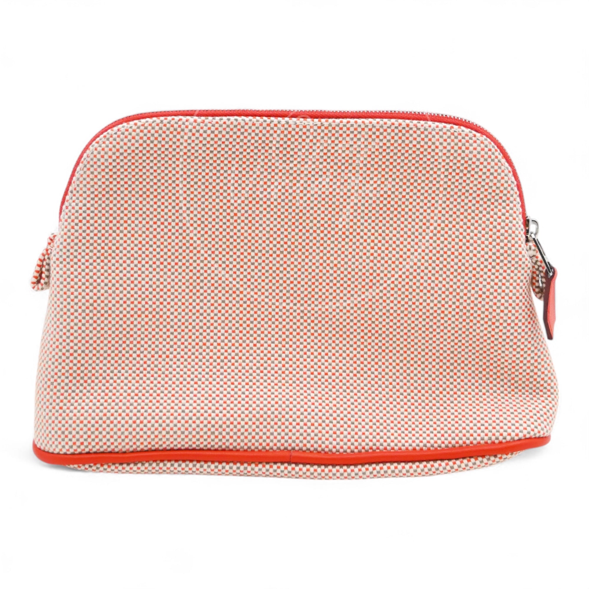 [Unused] Hermes Mini Bolide Crazy H Case Red
