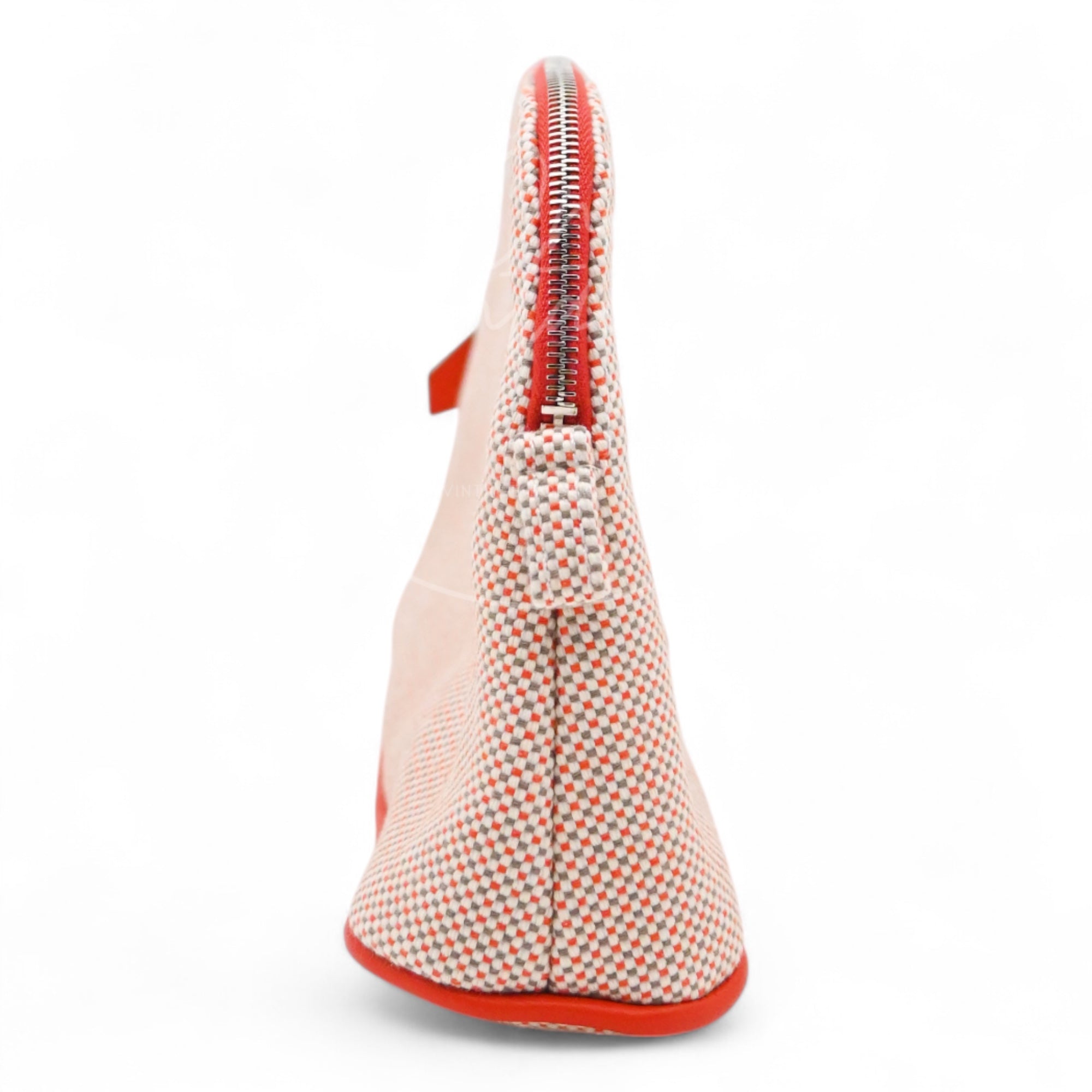 [Unused] Hermes Mini Bolide Crazy H Case Red