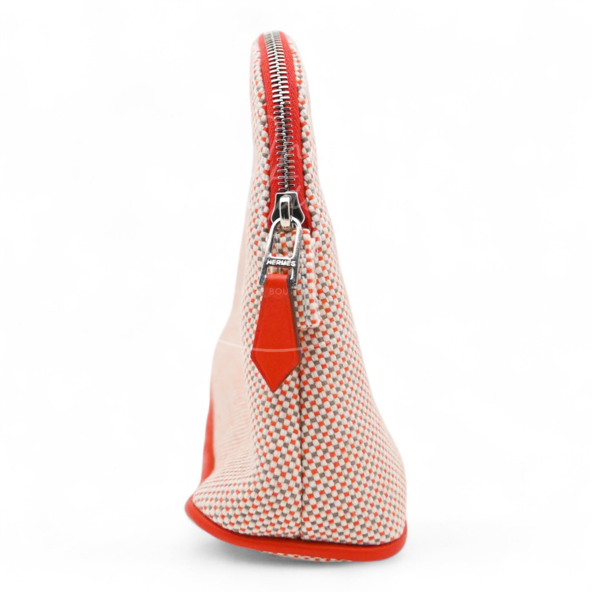 [Unused] Hermes Mini Bolide Crazy H Case Red