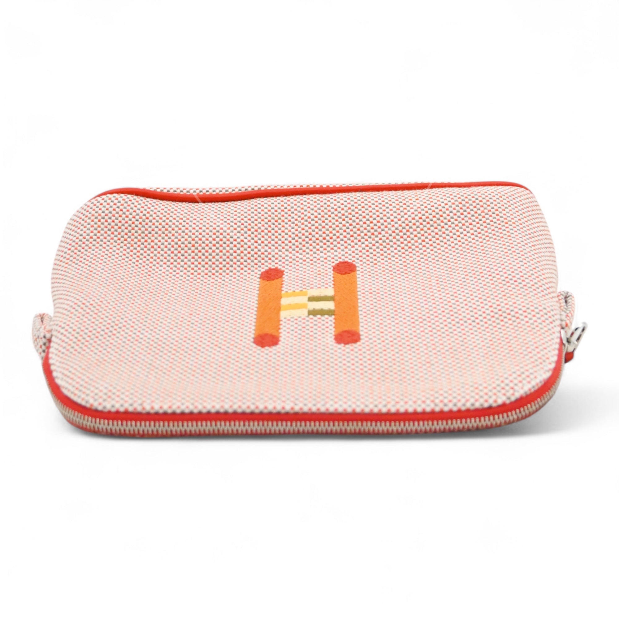 [Unused] Hermes Mini Bolide Crazy H Case Red