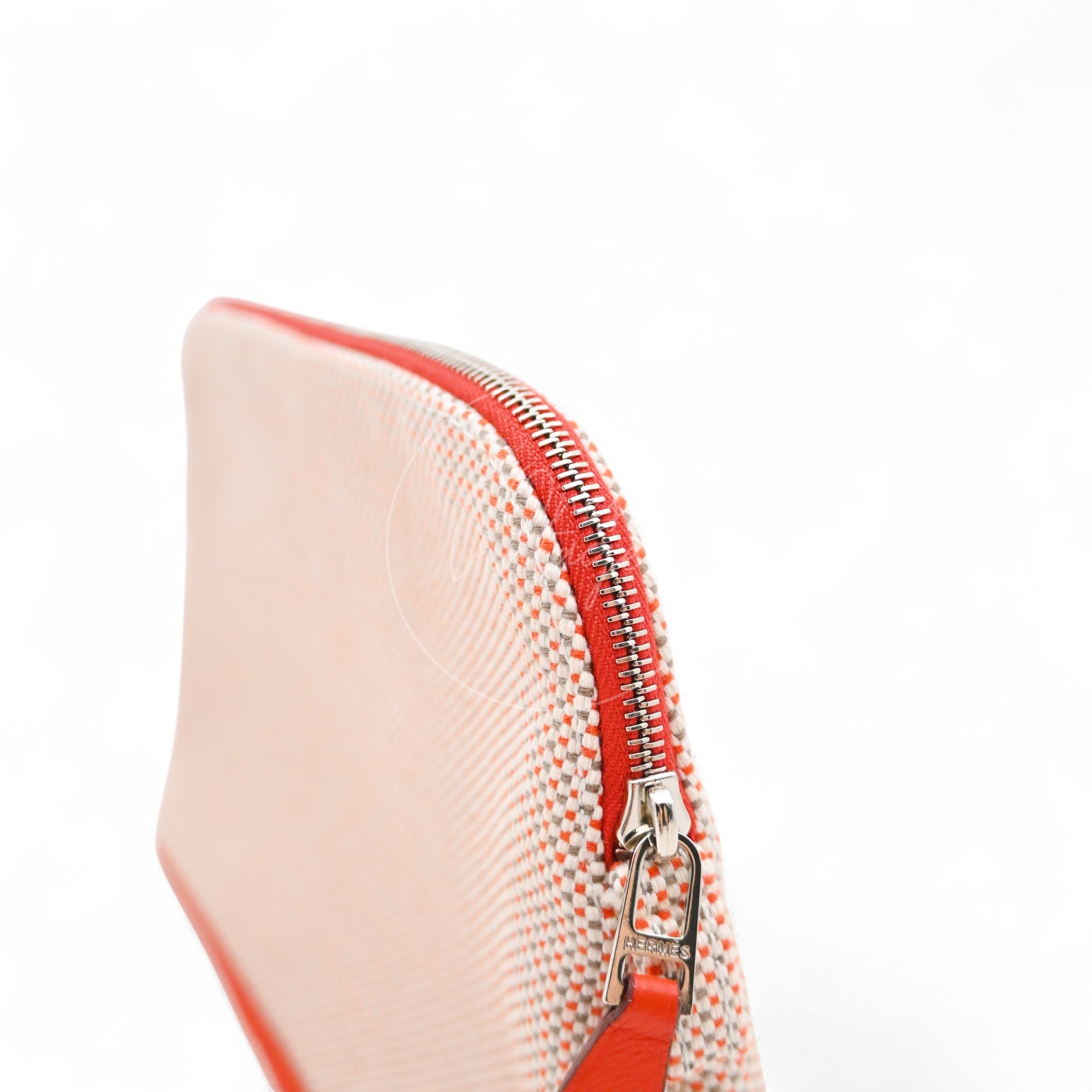 [Unused] Hermes Mini Bolide Crazy H Case Red
