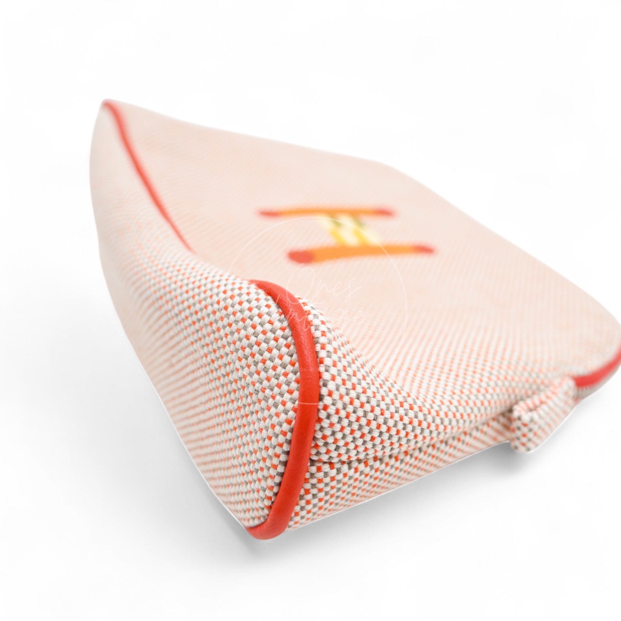 [Unused] Hermes Mini Bolide Crazy H Case Red