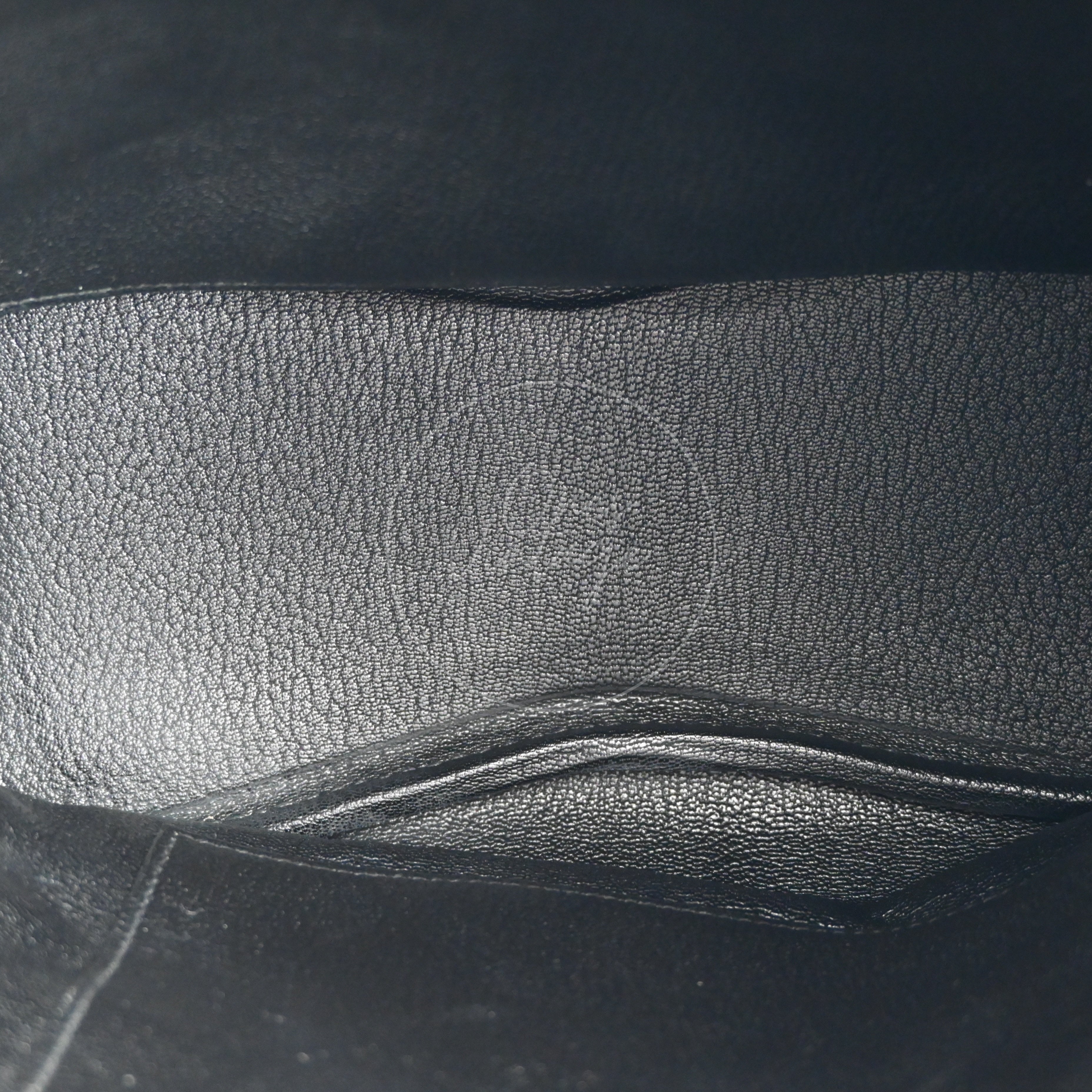 [Pre-owned] Hermes So Kelly 22 Black PHW