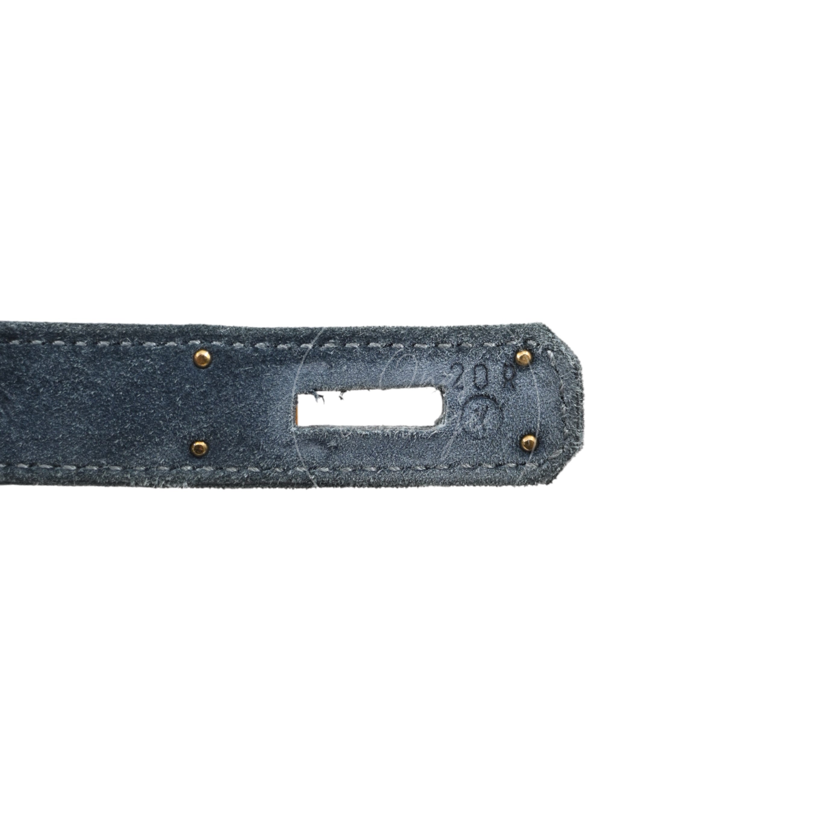 [Pre-owned] Hermes Kelly 32 Doblis Ardoise GHW Stamp Circle Y
