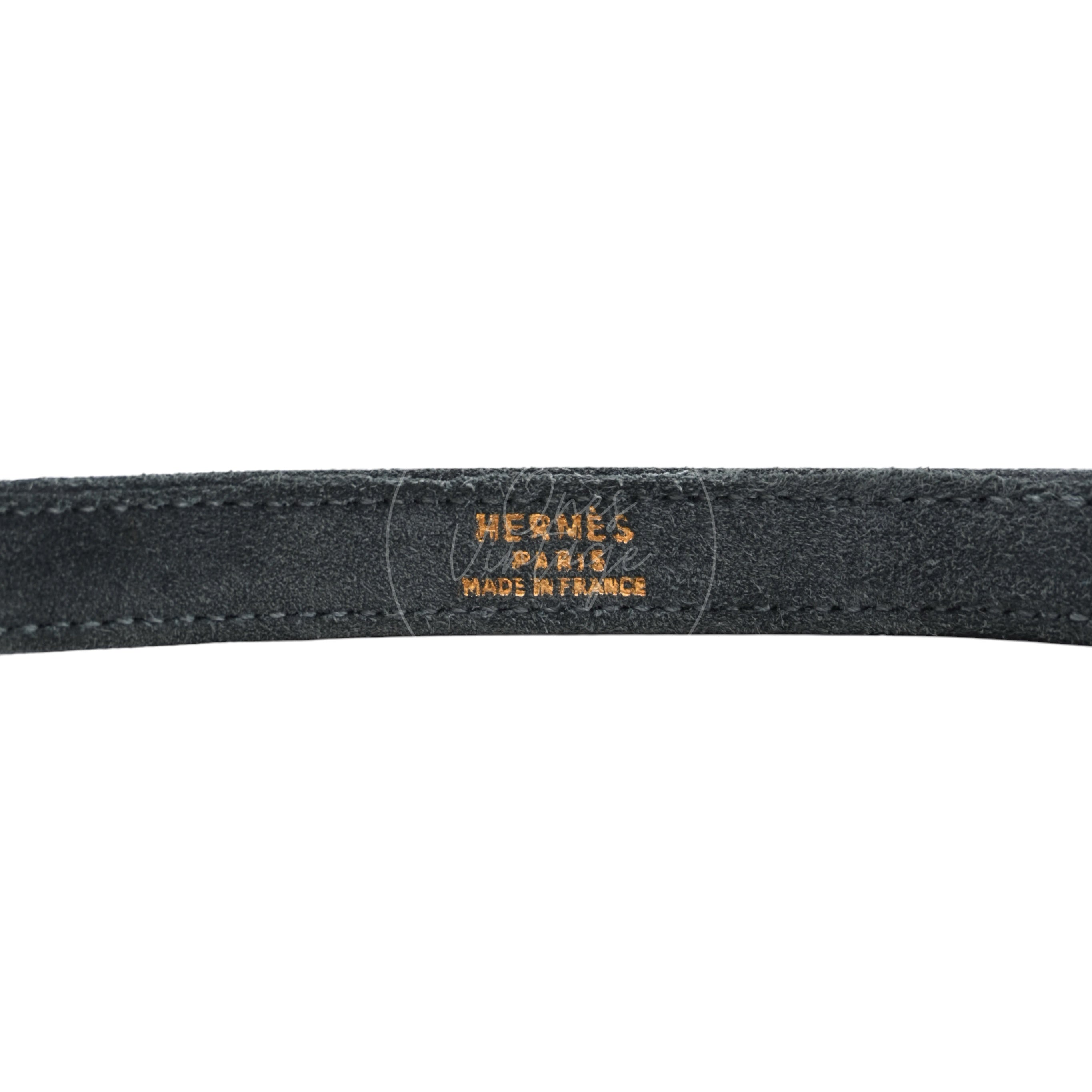 [Pre-owned] Hermes Kelly 32 Doblis Ardoise GHW Stamp Circle Y