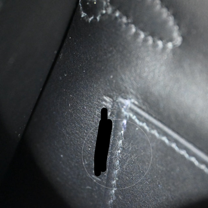 [Unused] Hermes Kelly Pochette Black GHW Stamp K