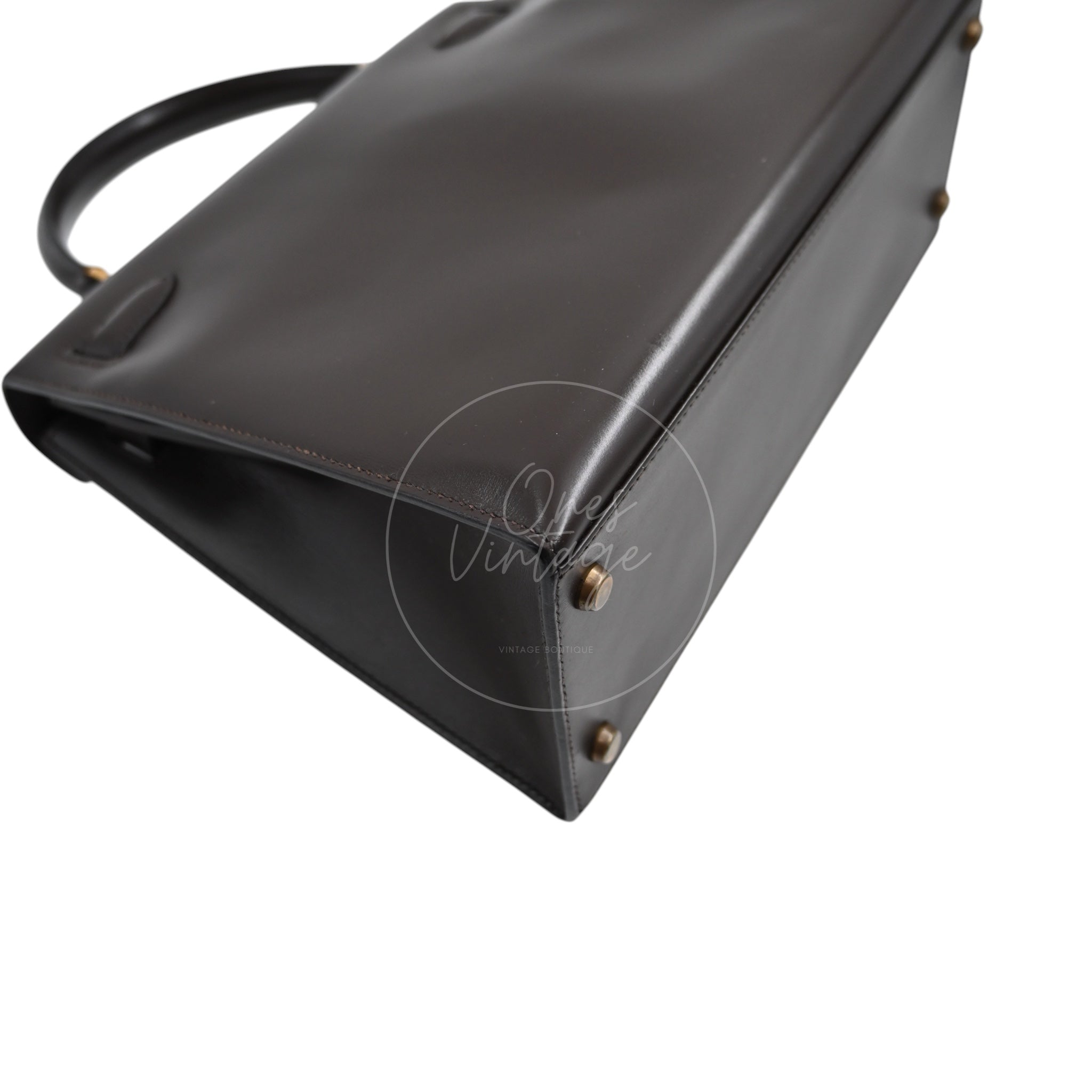 Hermes Kelly 28 Box GHW Ebene Square B