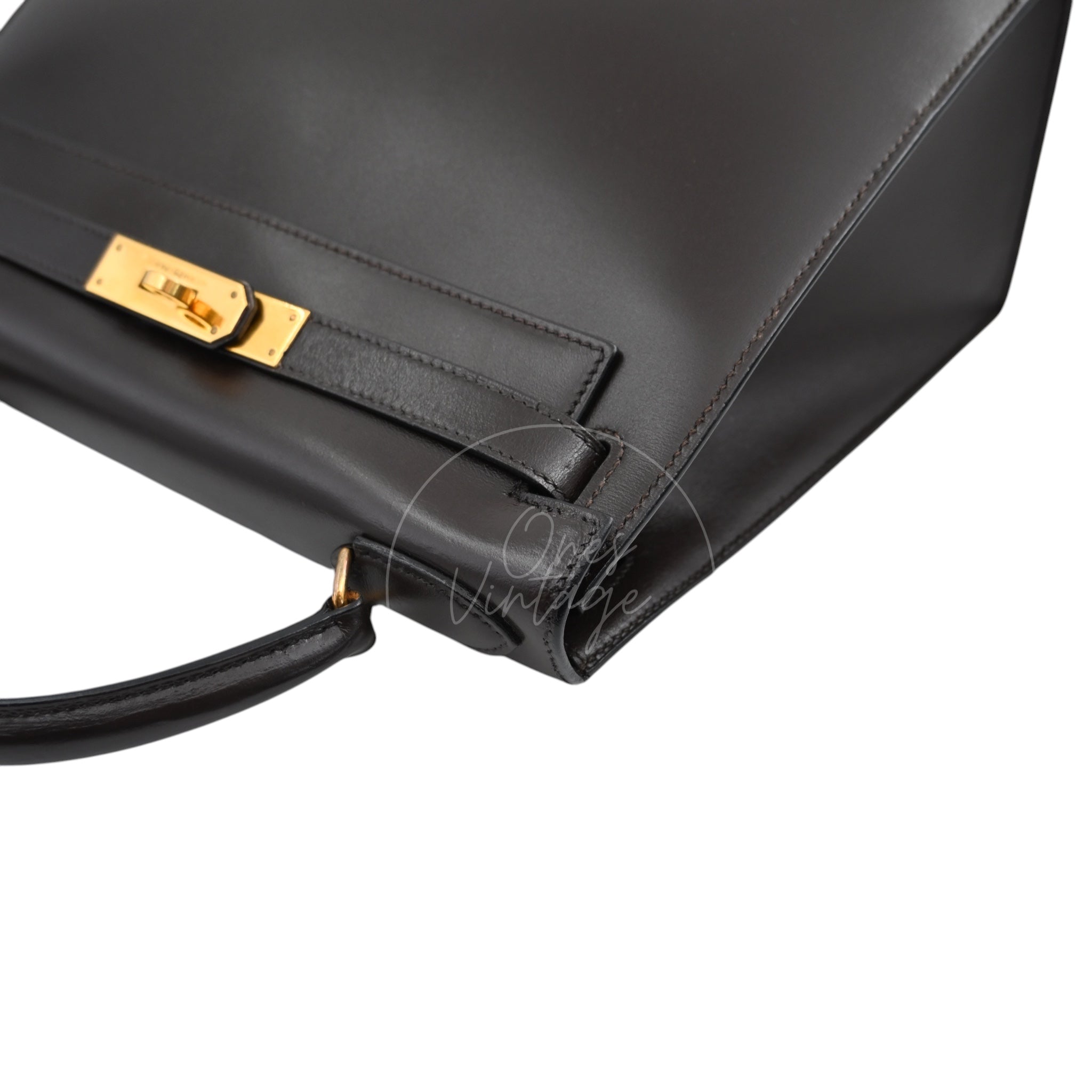 Hermes Kelly 28 Box GHW Ebene Square B