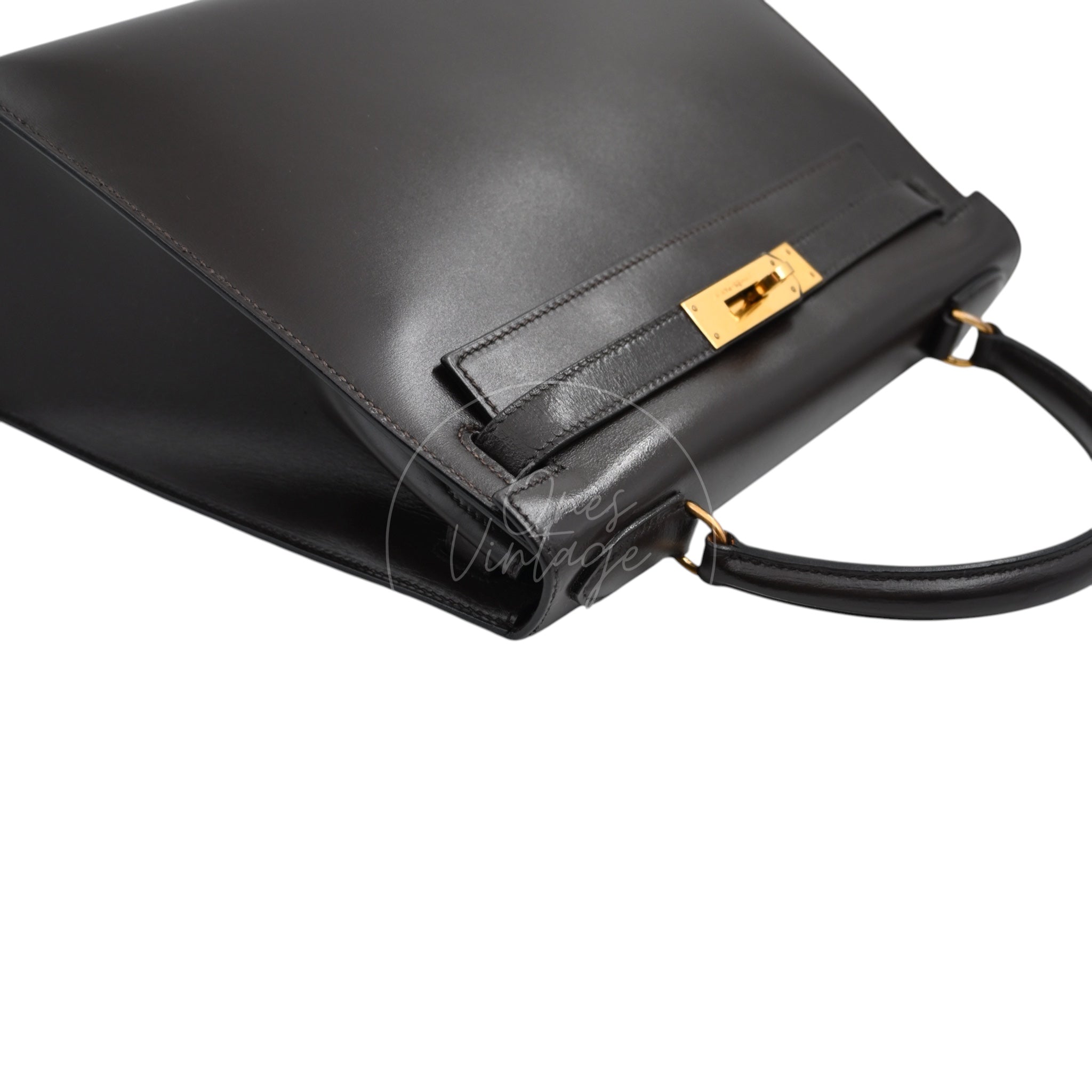 Hermes Kelly 28 Box GHW Ebene Square B
