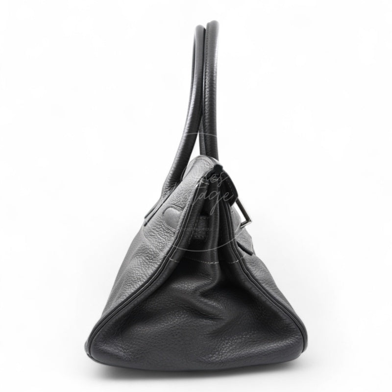 [Pre-owned] Hermes Shoulder Birkin Gris Graphite Bag Square I