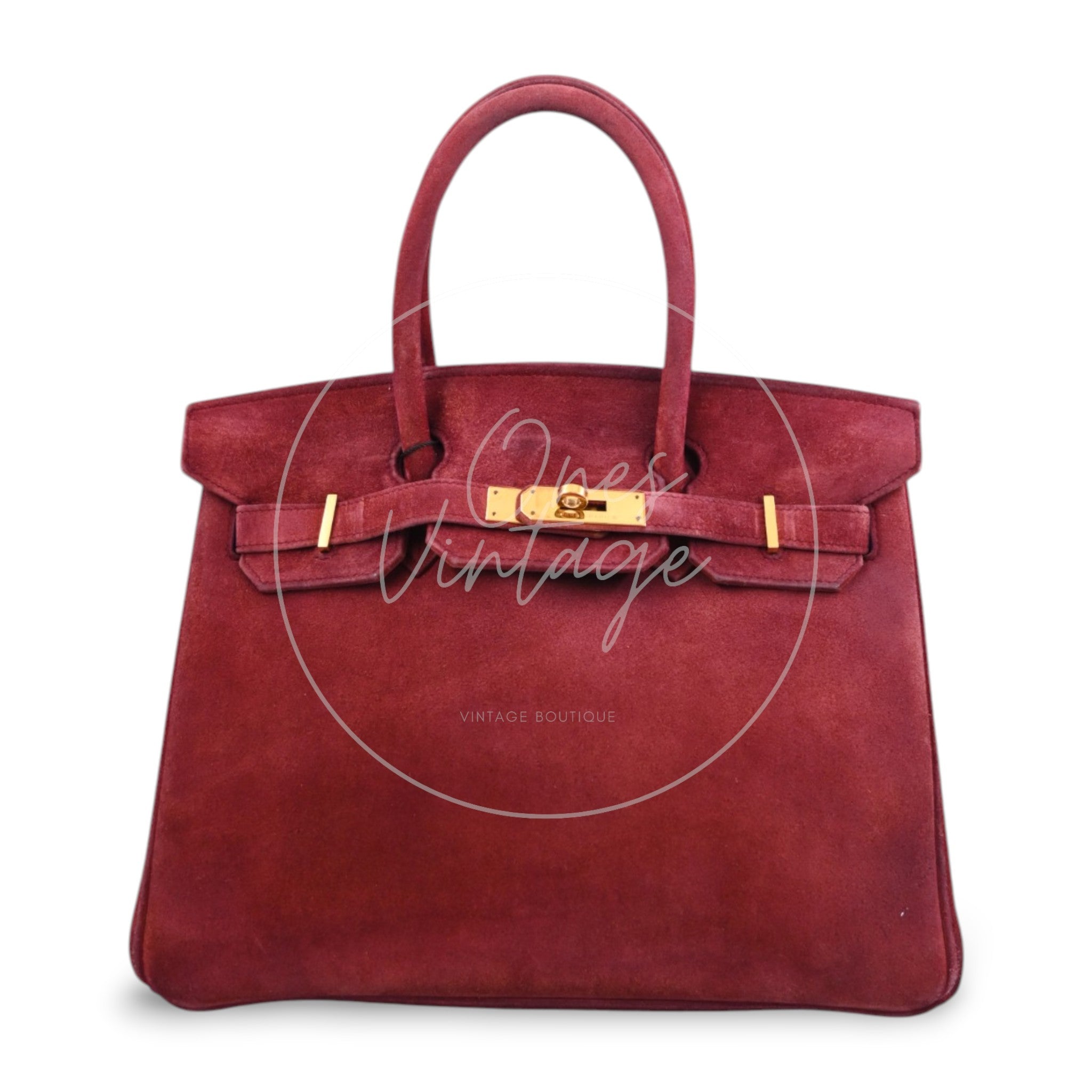 [Pre-Owned] Hermes Birkin 30 Doblis GHW Stamp Square O