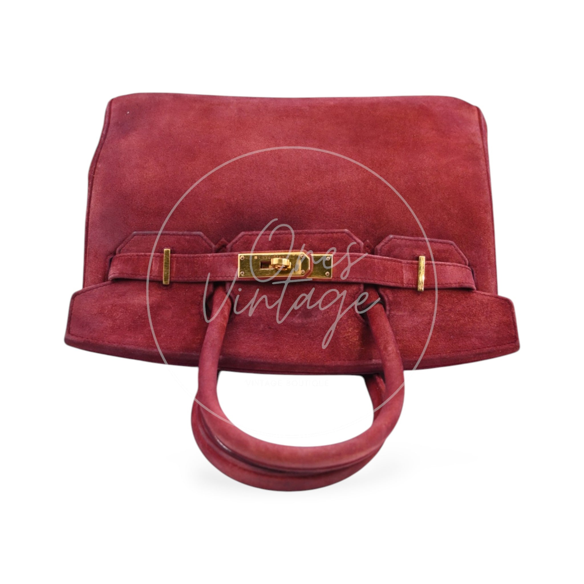 [Pre-Owned] Hermes Birkin 30 Doblis GHW Stamp Square O