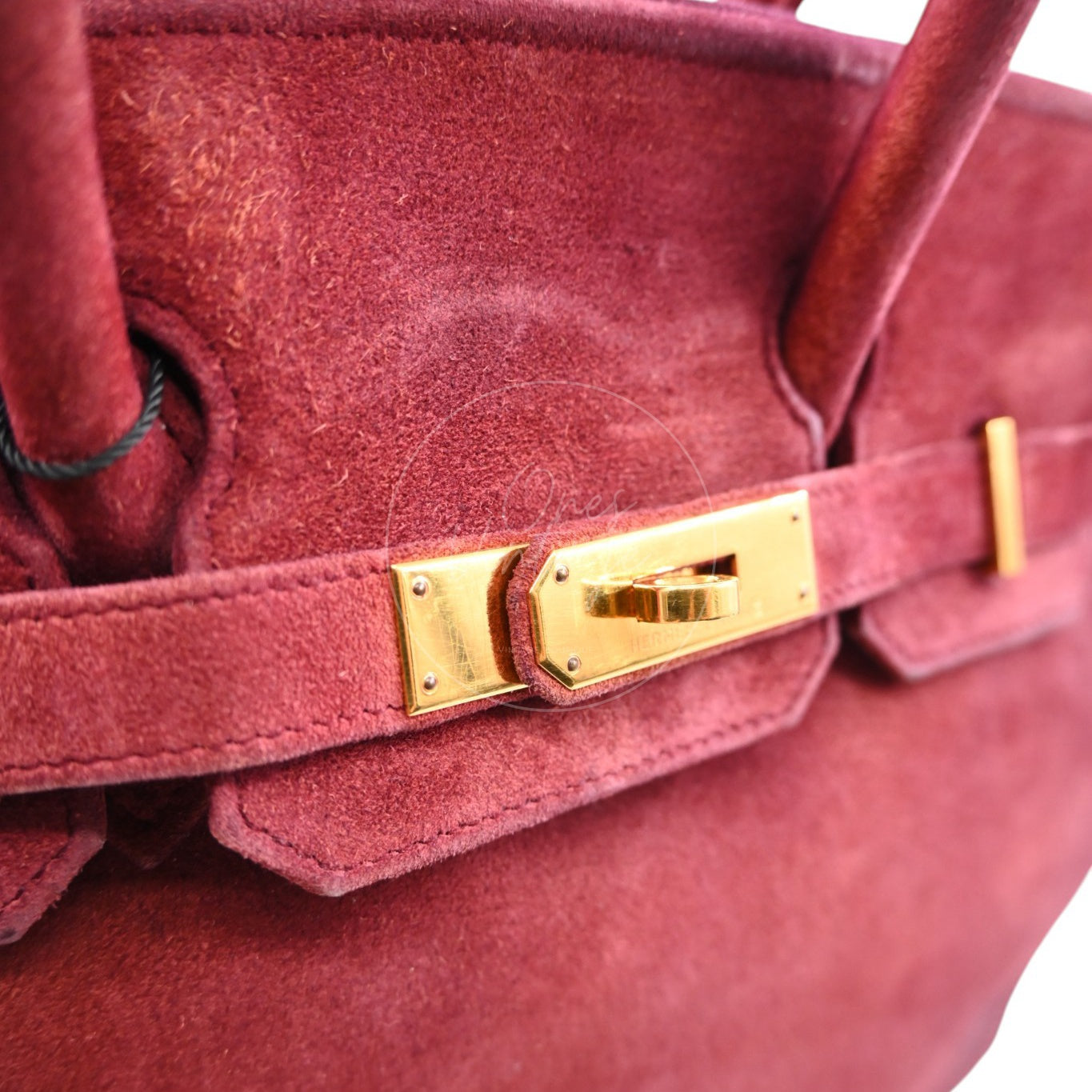 [Pre-Owned] Hermes Birkin 30 Doblis GHW Stamp Square O
