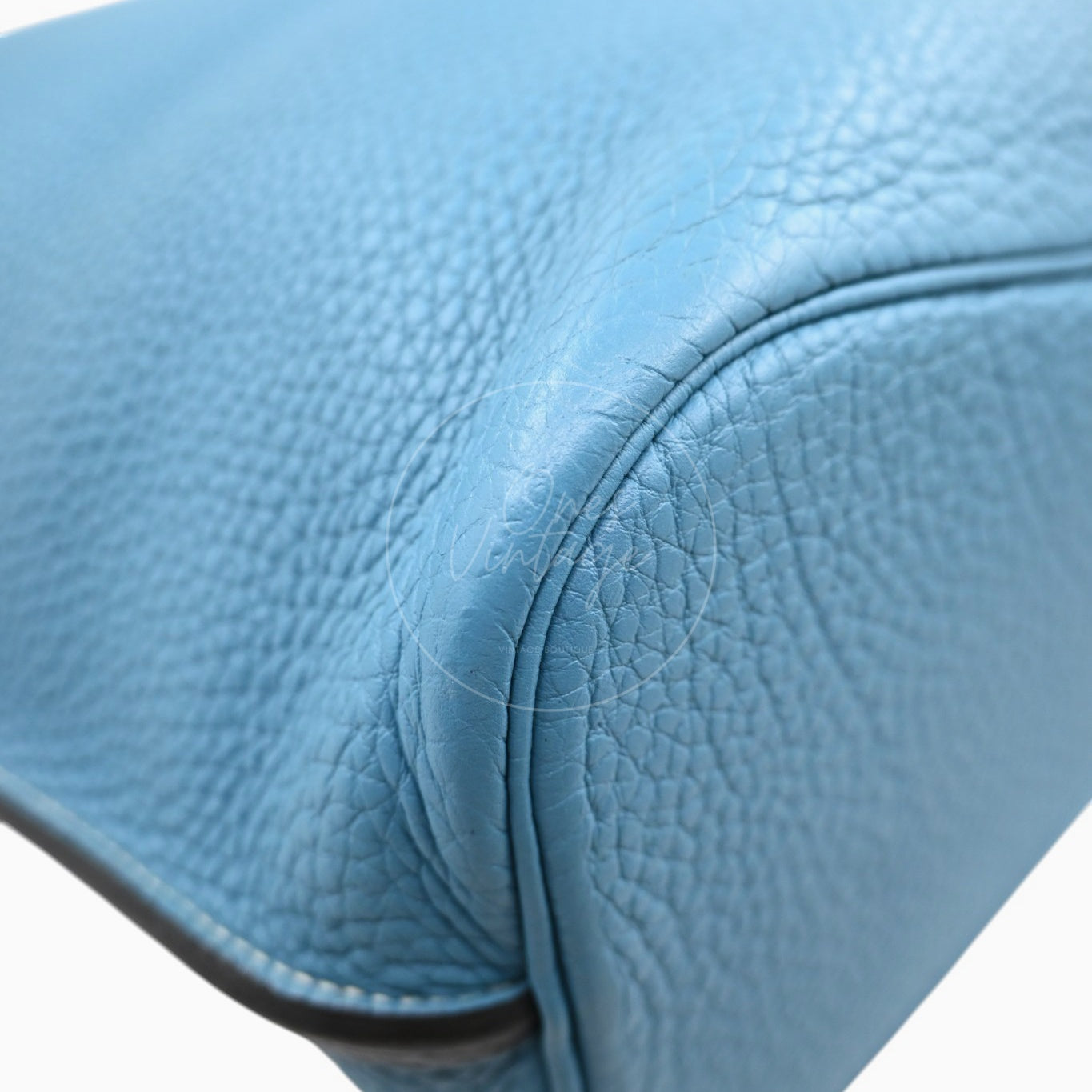 [Pre-owned] Hermes So Kelly 26 Bleu Jean Togo Stamp Square N Shoulder Bag