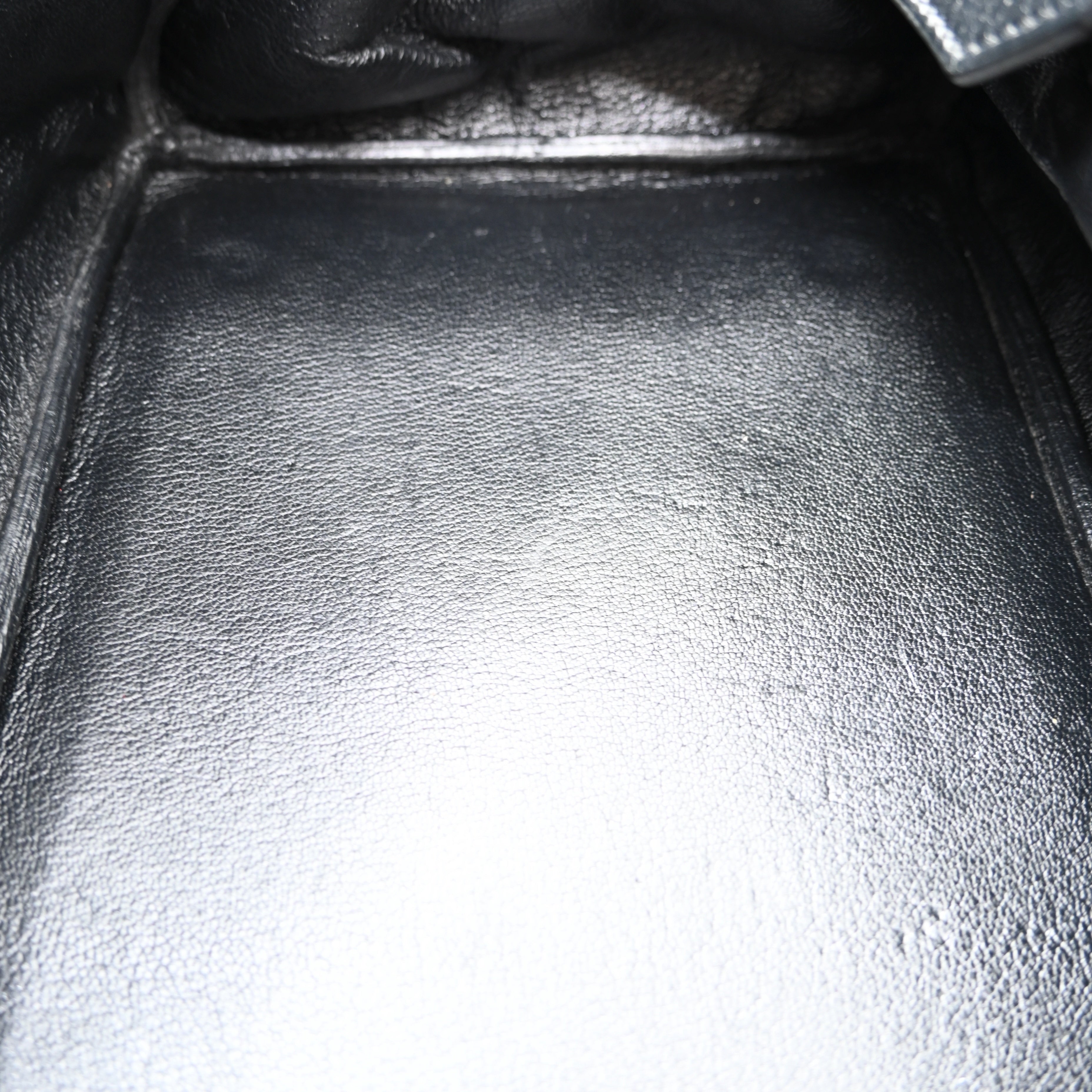 [Pre-owned] Hermes Birkin Shoulder Black Phw Stamp Square I