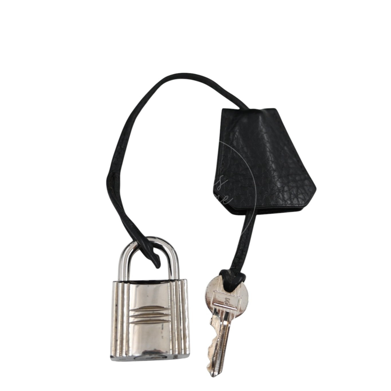 [Pre-owned] Hermes Birkin Shoulder Black Phw Stamp Square I