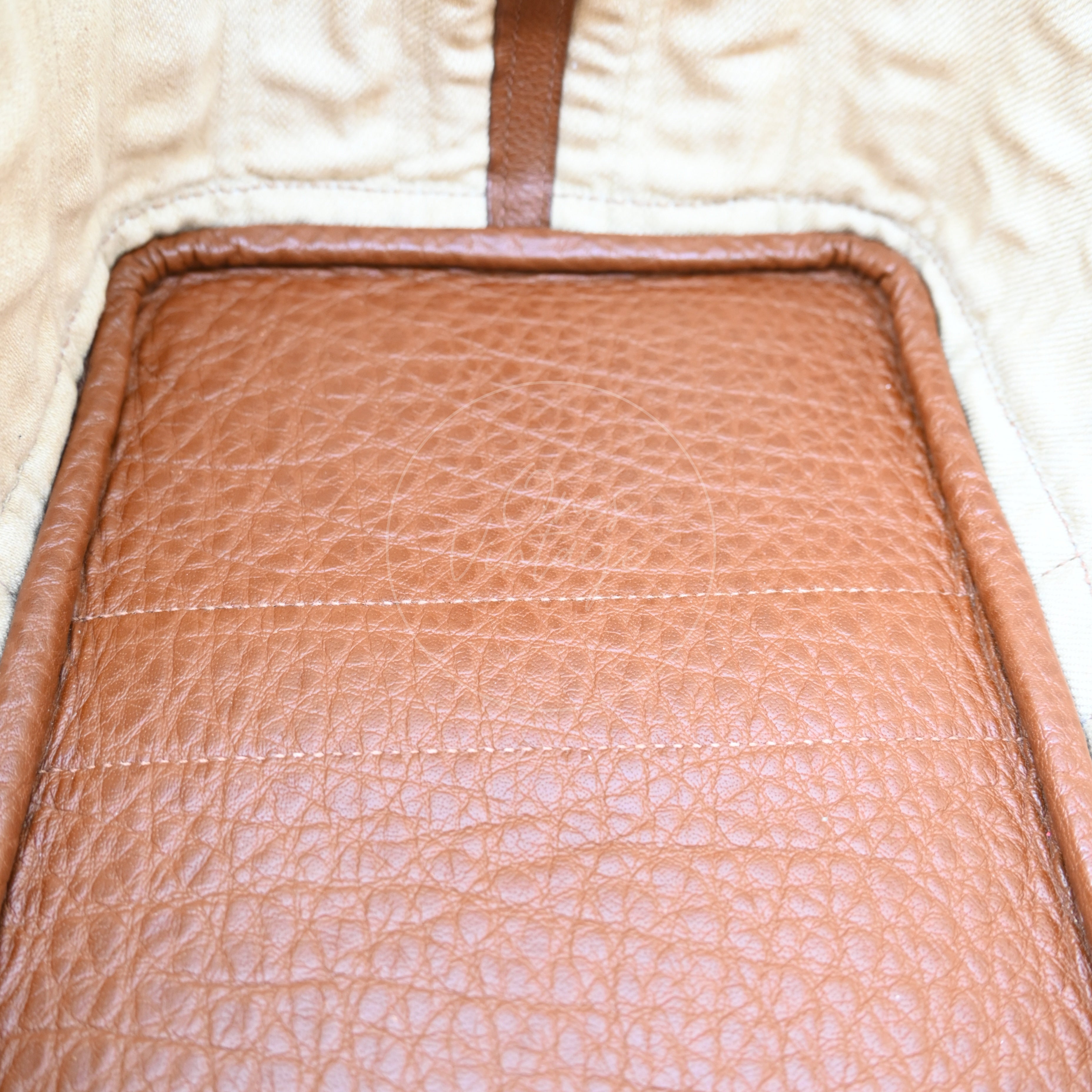 Hermes Garden Party 36 Handbag PHW Beige Square L